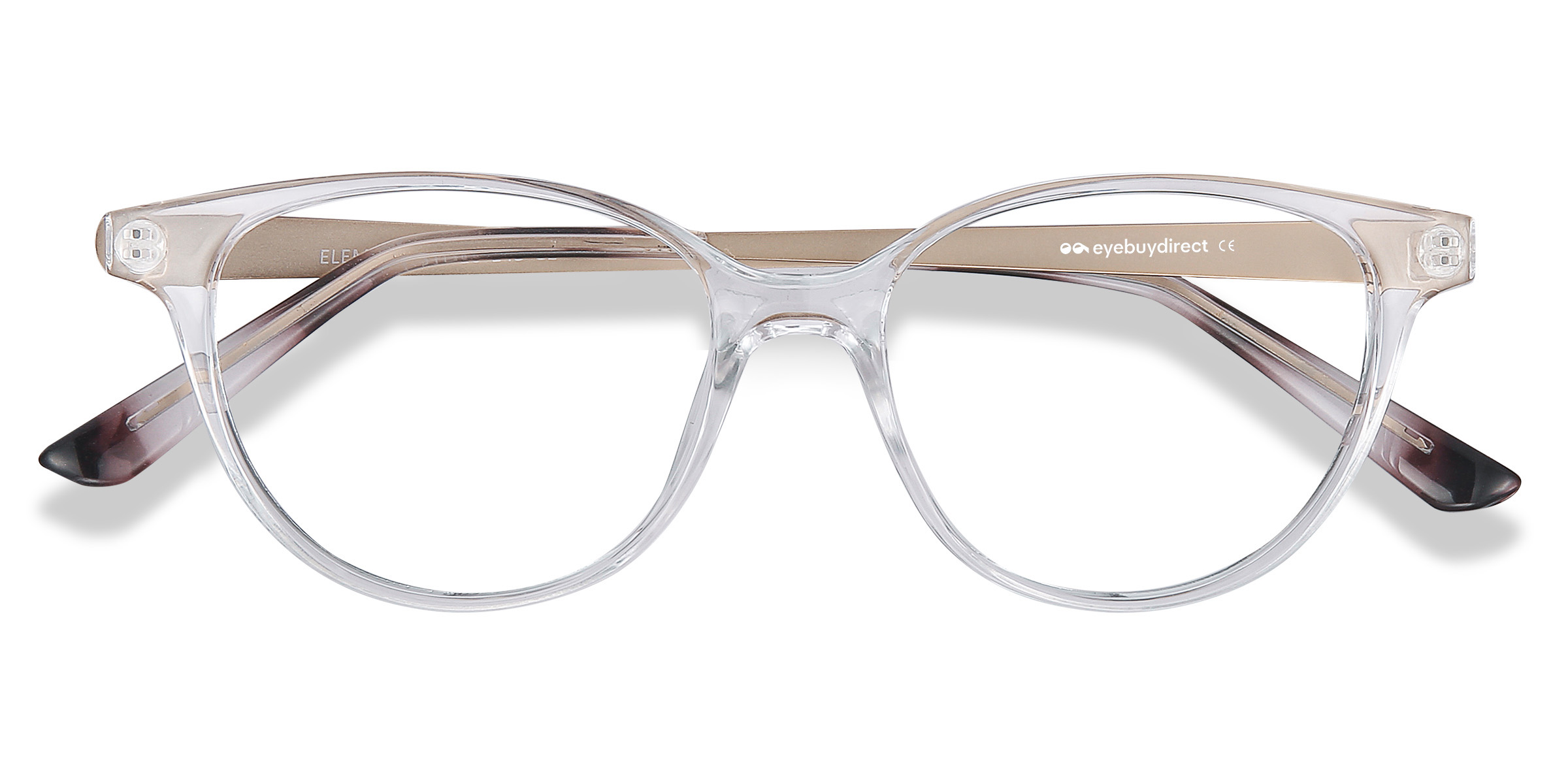 Clear Element -  Plastic-metal Eyeglasses