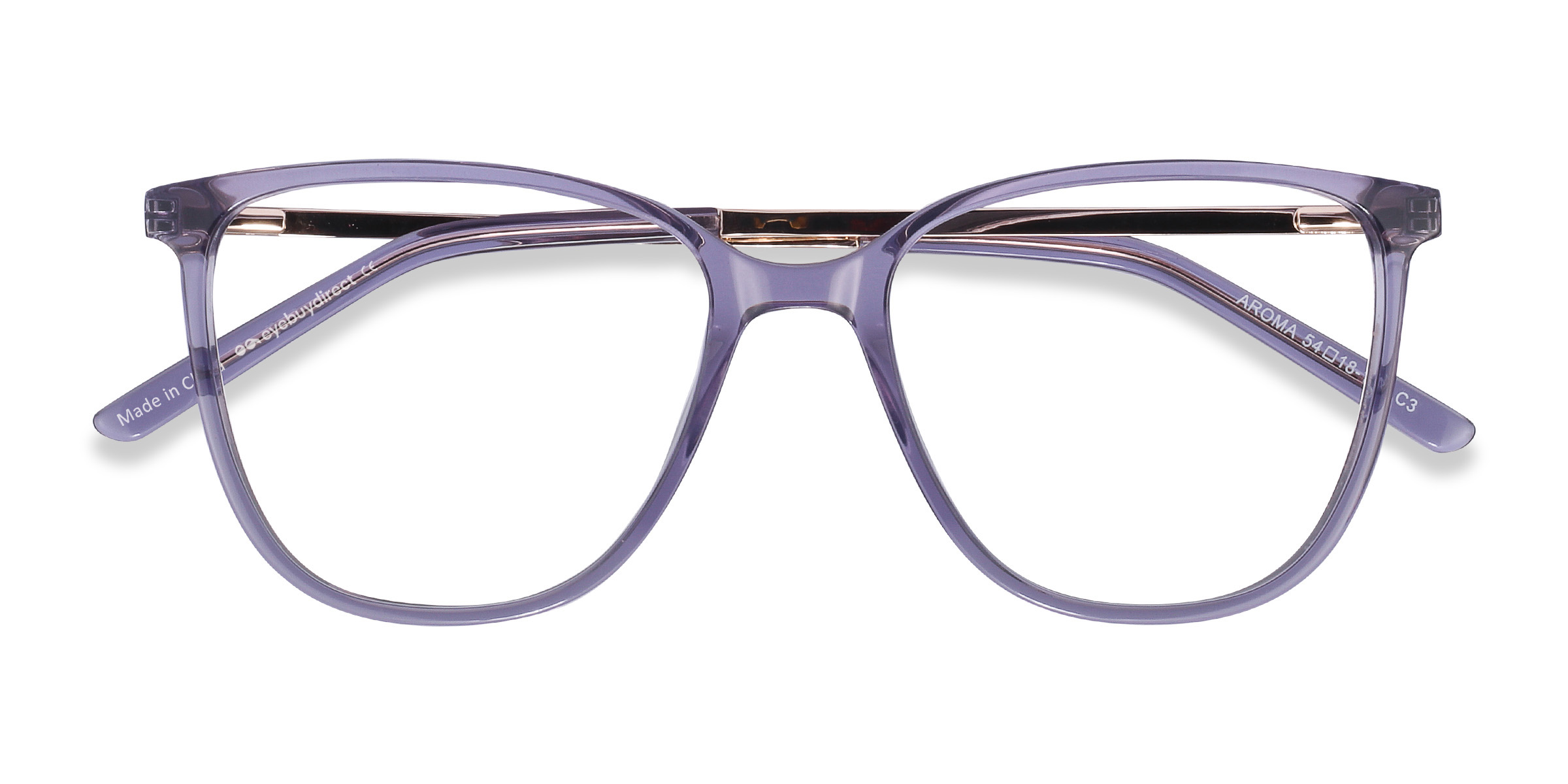Violet Aroma -  Acetate-metal Lunettes de vue