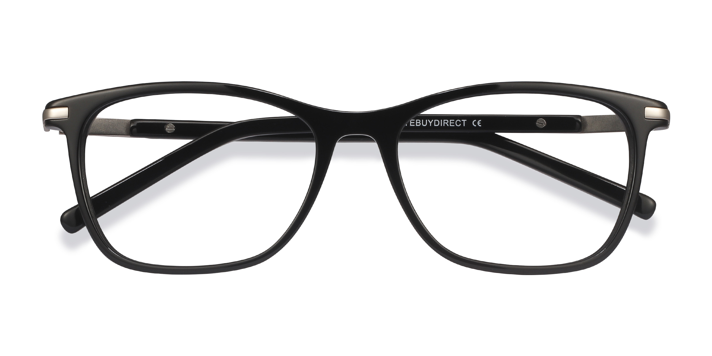 Black Field -  Acetate-metal Eyeglasses