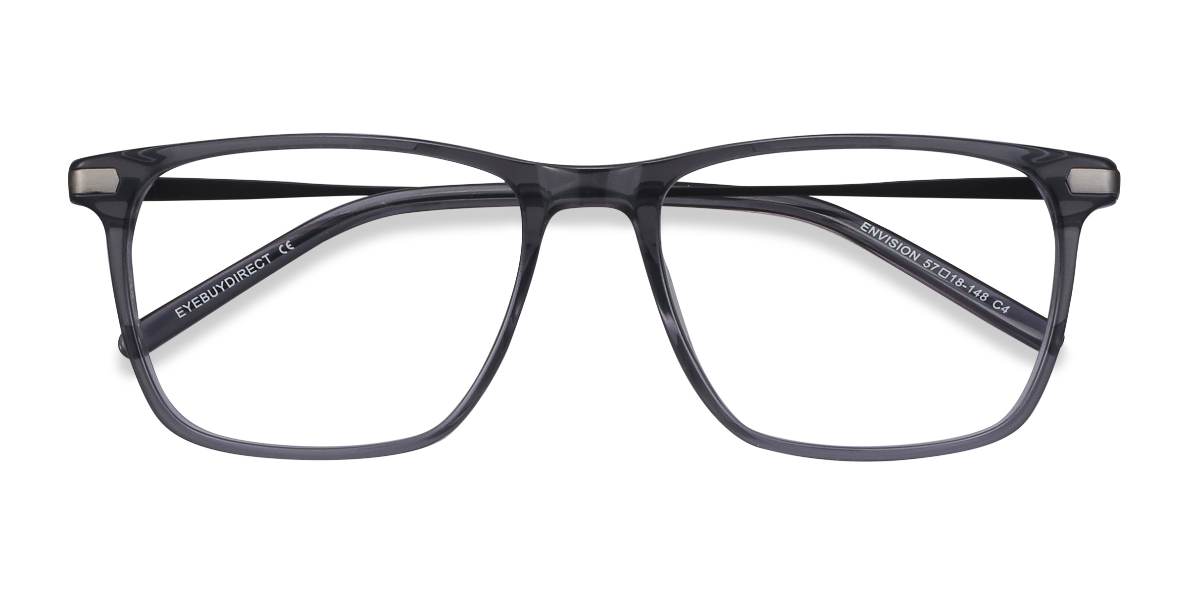 Gray Envision -  Acetate-metal Eyeglasses