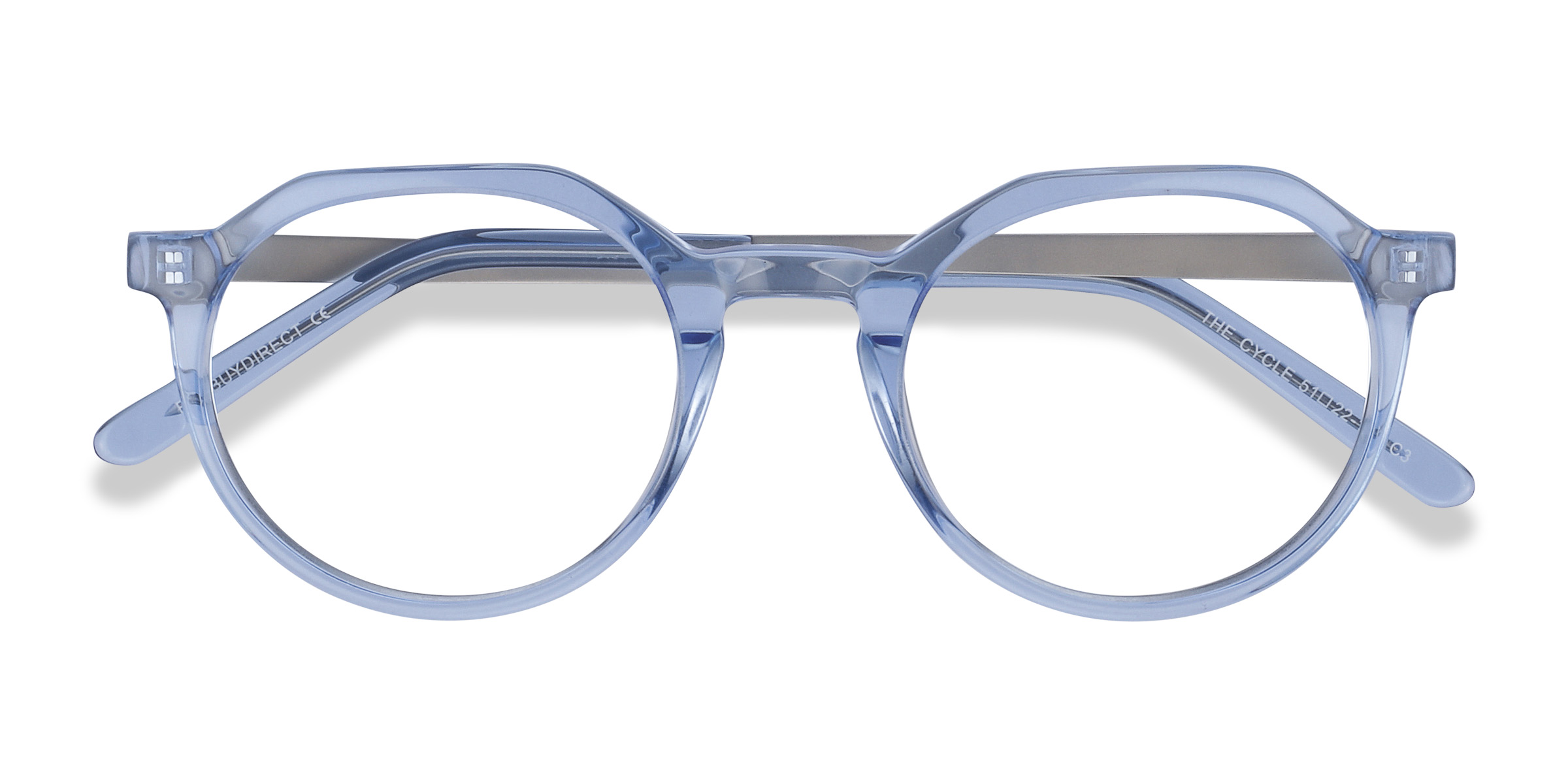 Blue The Cycle -  Acetate-metal Eyeglasses