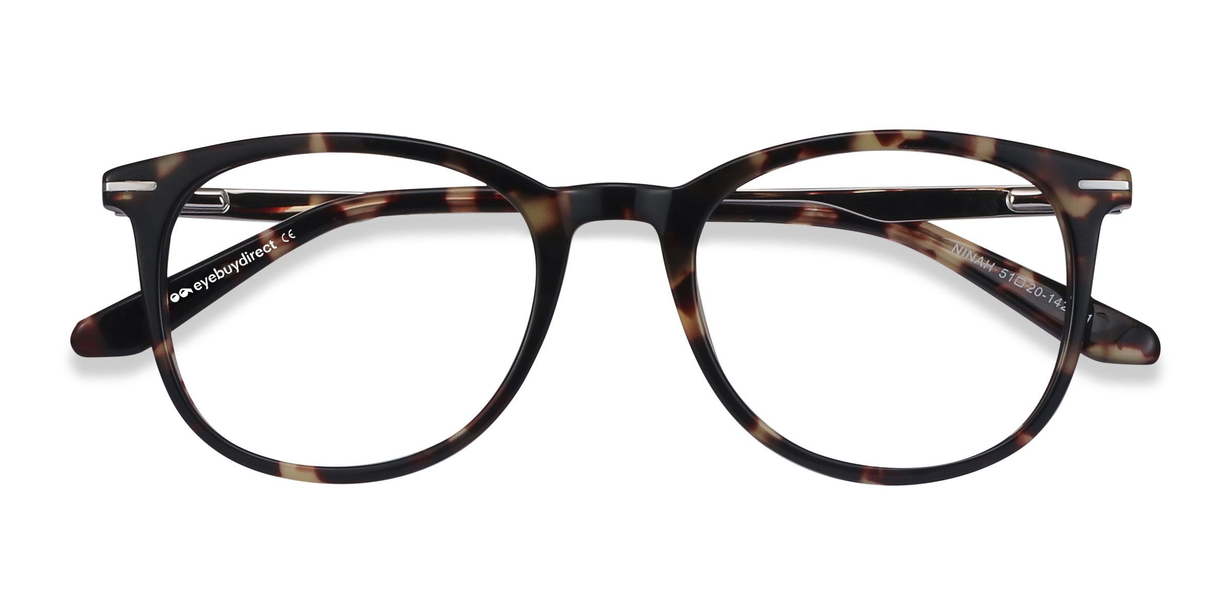 Tortoise Ninah -  Acetate-metal Eyeglasses