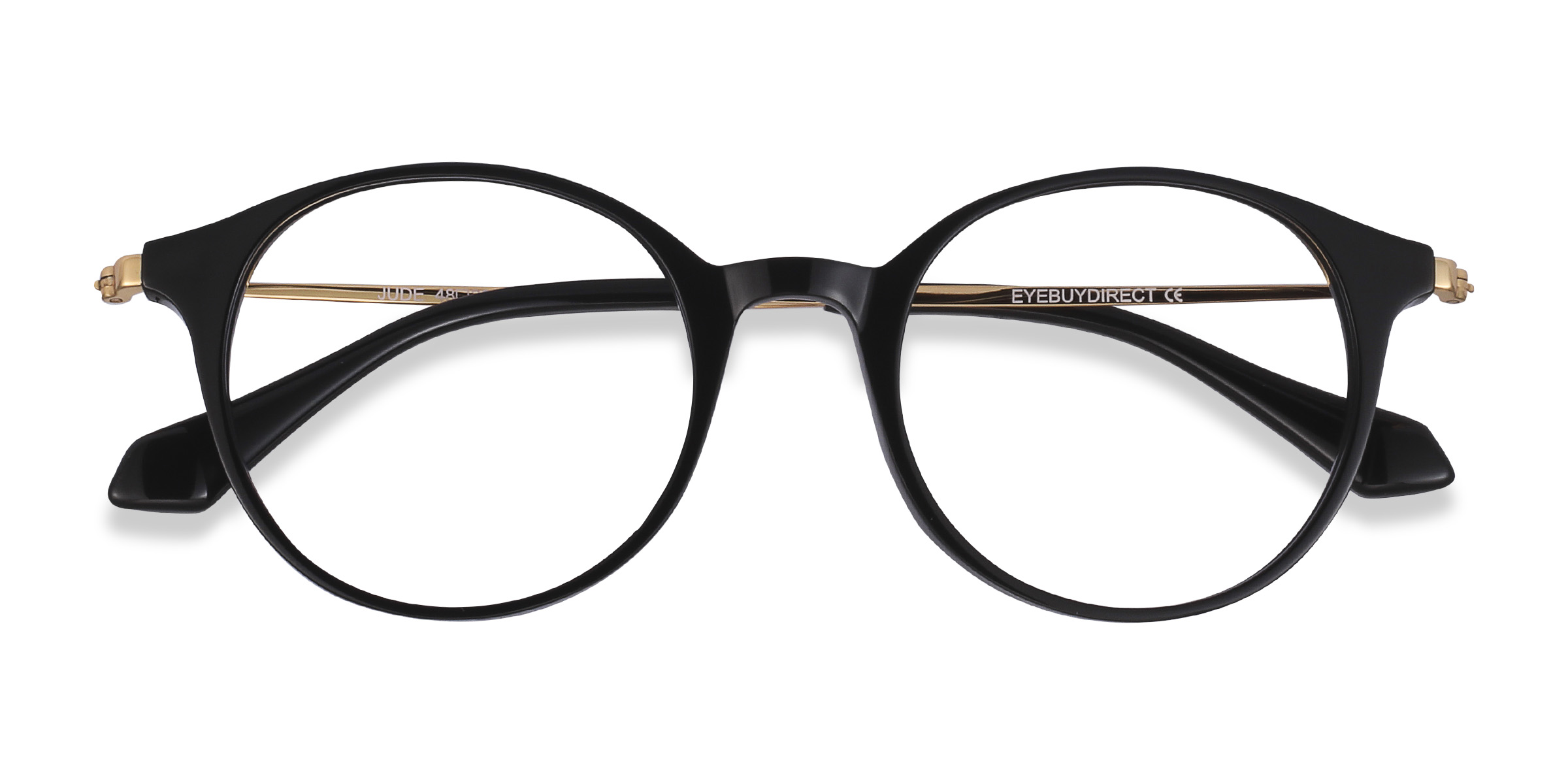 Noir Jude -  Métal Lunettes de vue