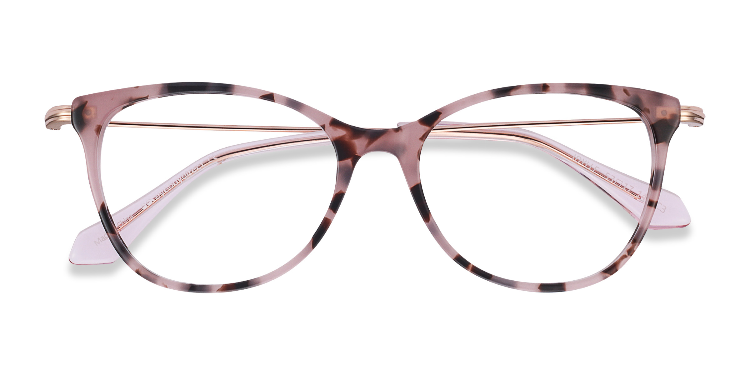 Pink Tortoise Idylle -  Acetate-metal Lunettes de vue