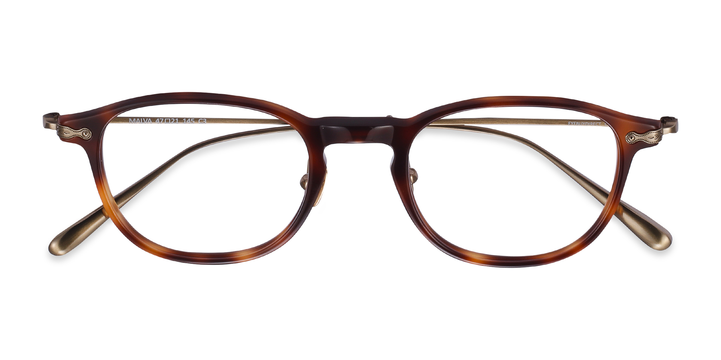Brown Tortoise Malva -  Acetate Eyeglasses