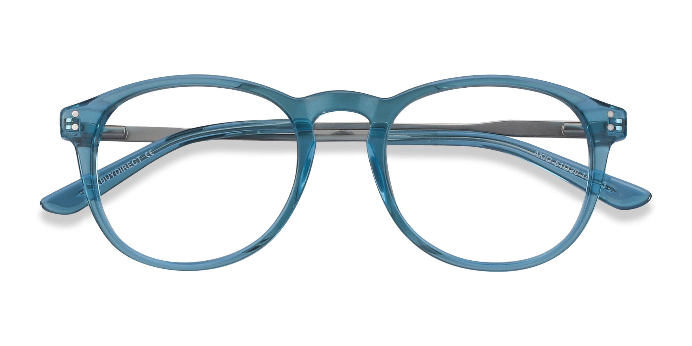Bleu Akio -  Acetate-metal Lunettes de vue