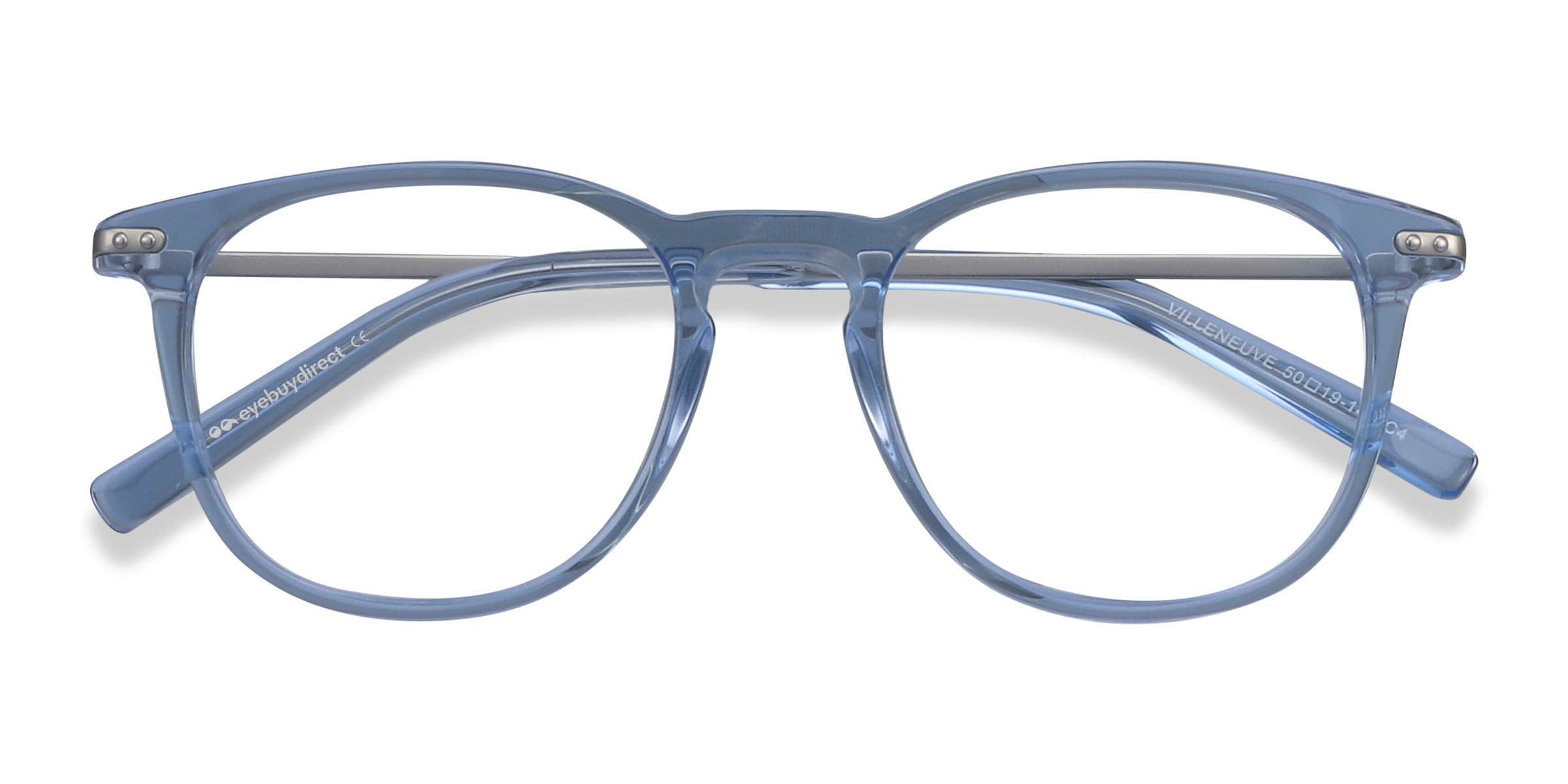 Blue Villeneuve -  Acetate-metal Eyeglasses