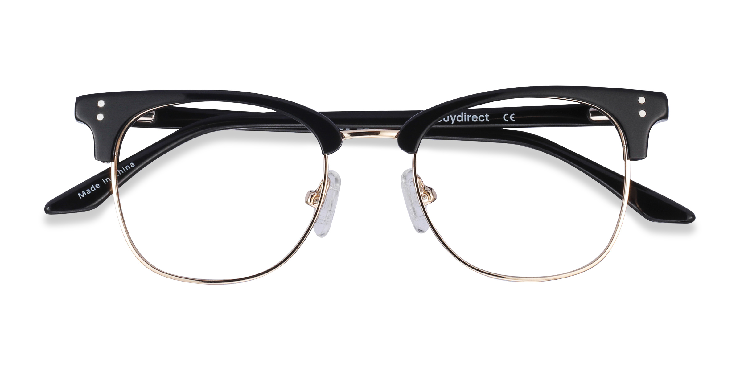 Black Freestyle -  Acetate-metal Eyeglasses