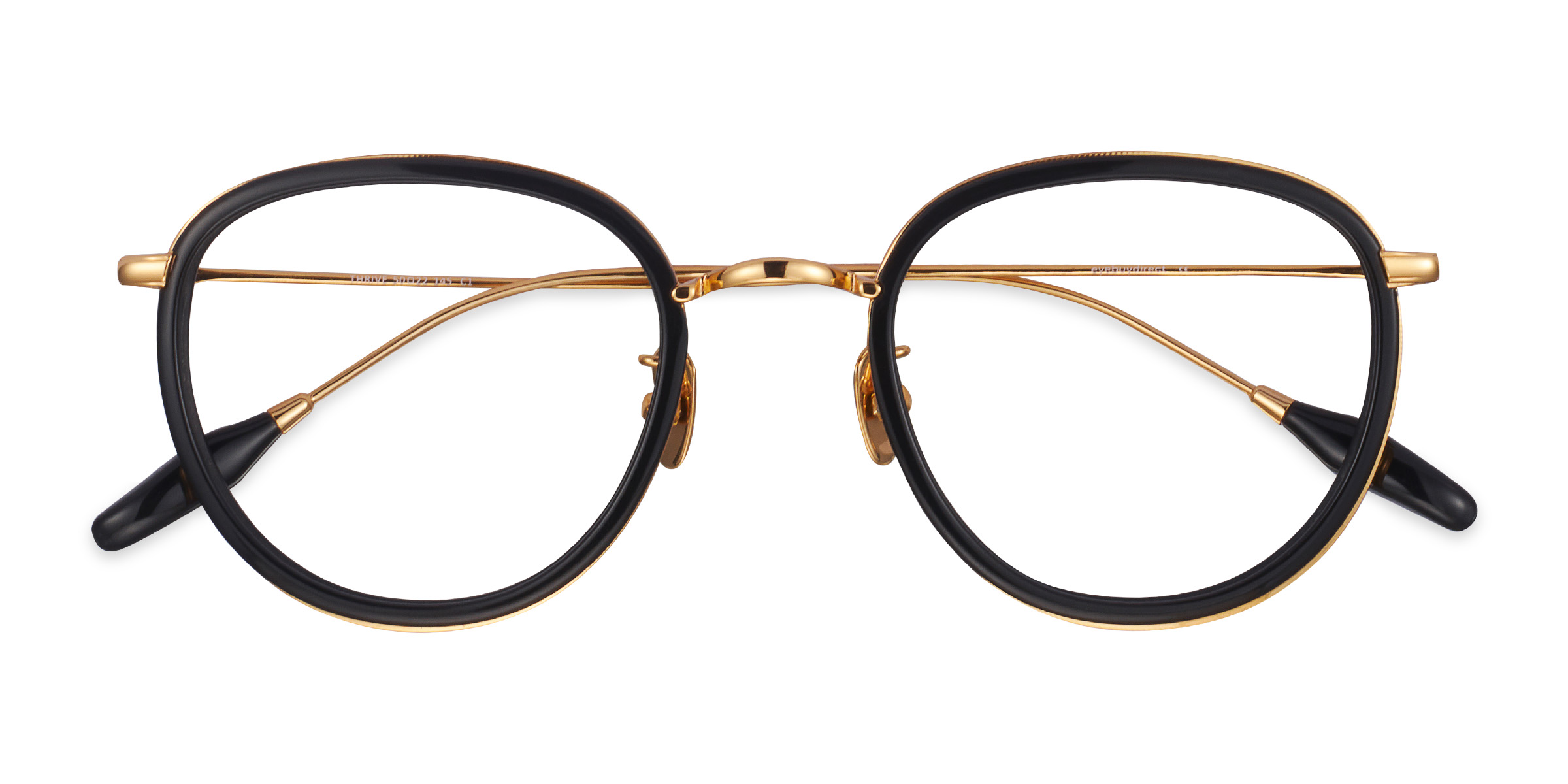 Black Thrive -  Acetate Eyeglasses