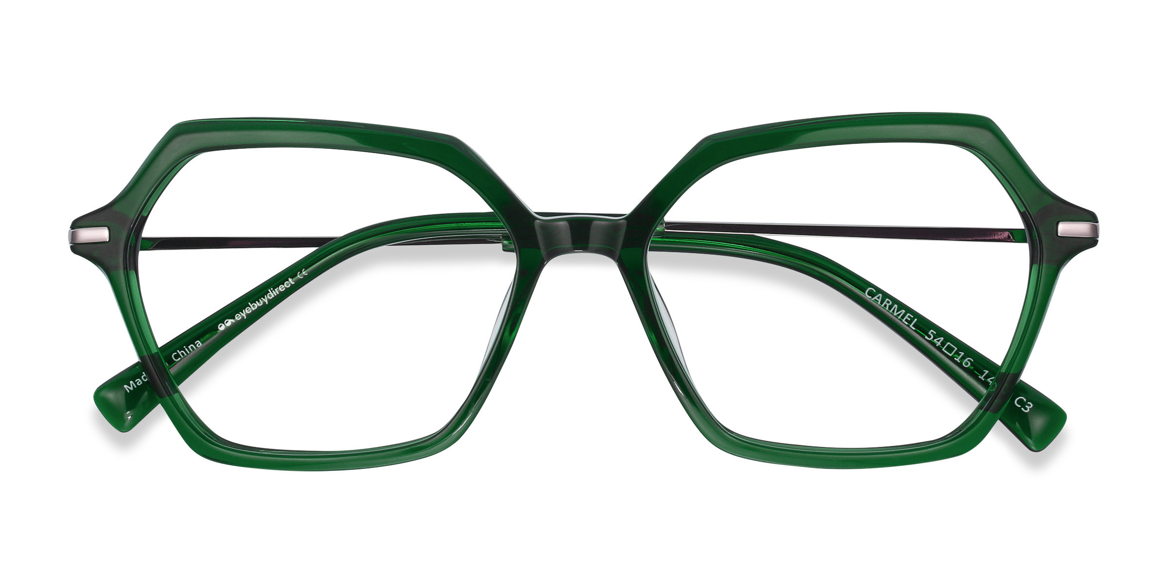 Green Carmel -  Acetate-metal Eyeglasses