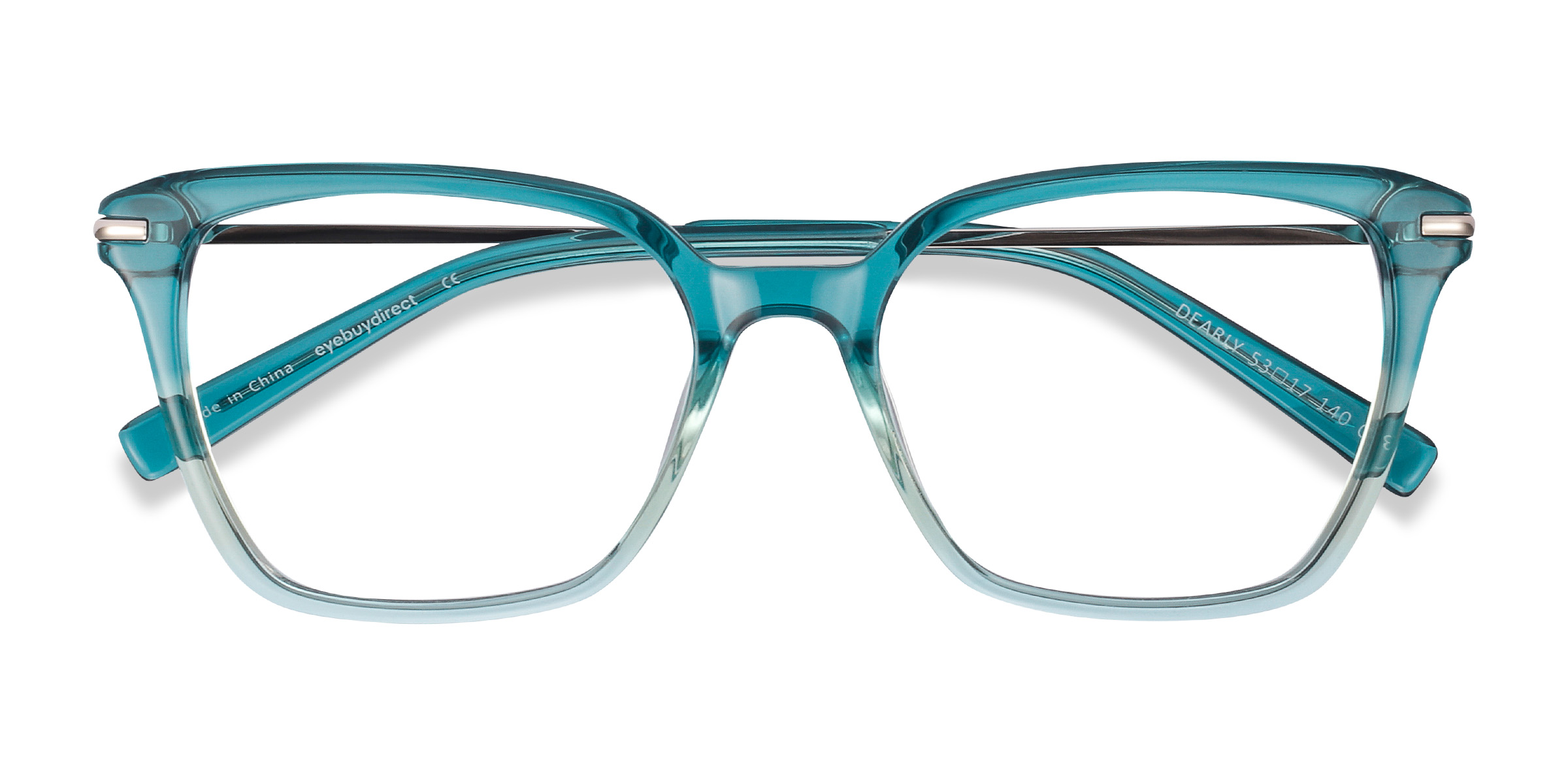 Vert Dearly -  Acetate-metal Lunettes de vue