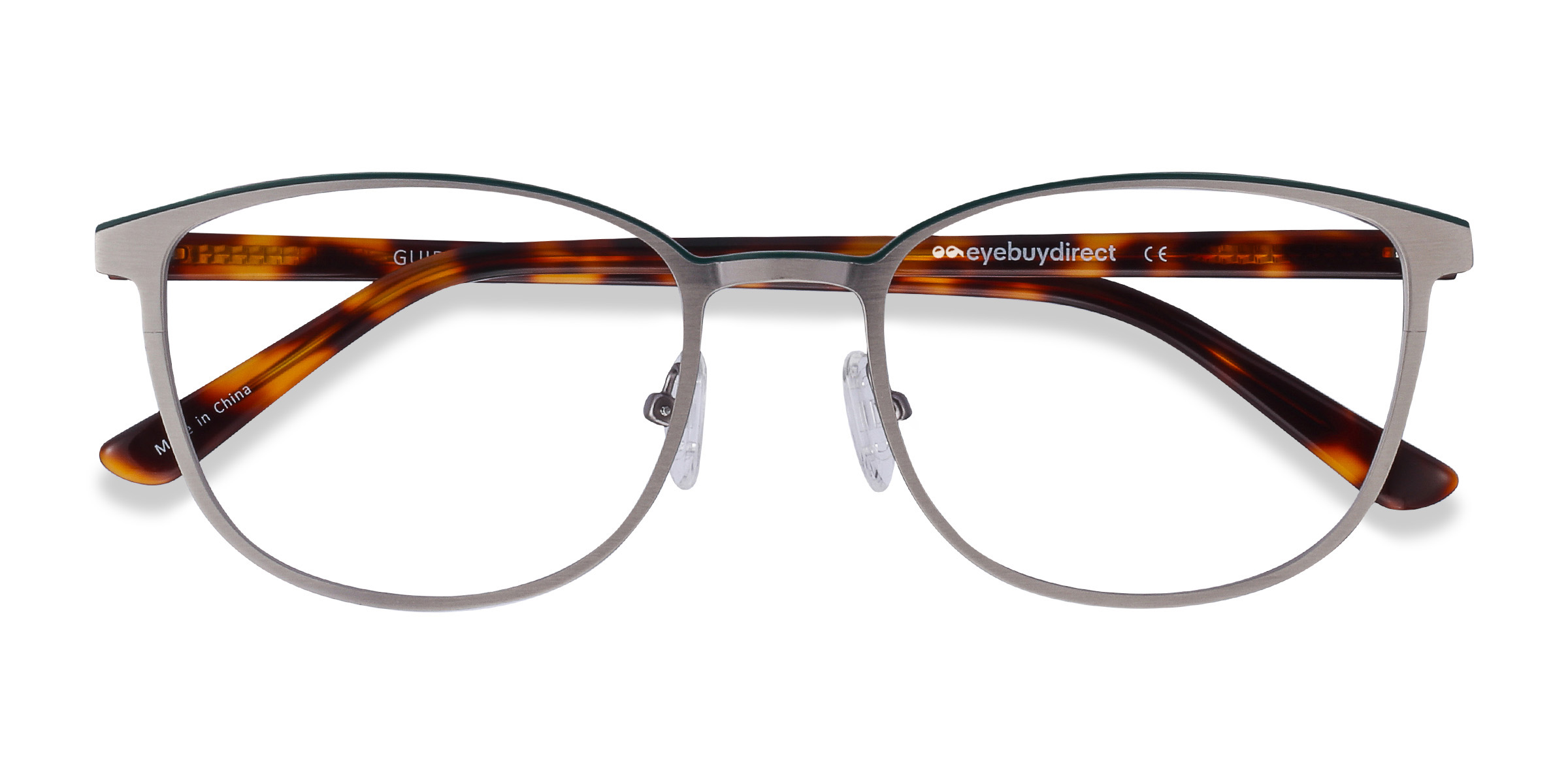 Gunmetal & Tortoise Guide -  Acetate-metal Lunettes de vue