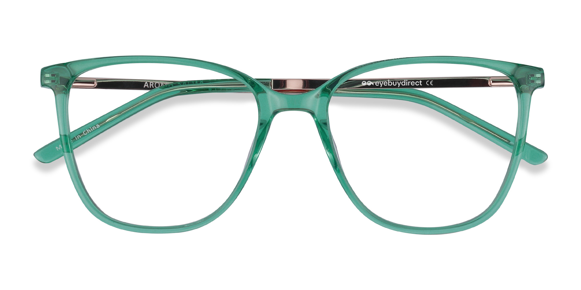 Emerald Green Aroma -  Acetate-metal Lunettes de vue