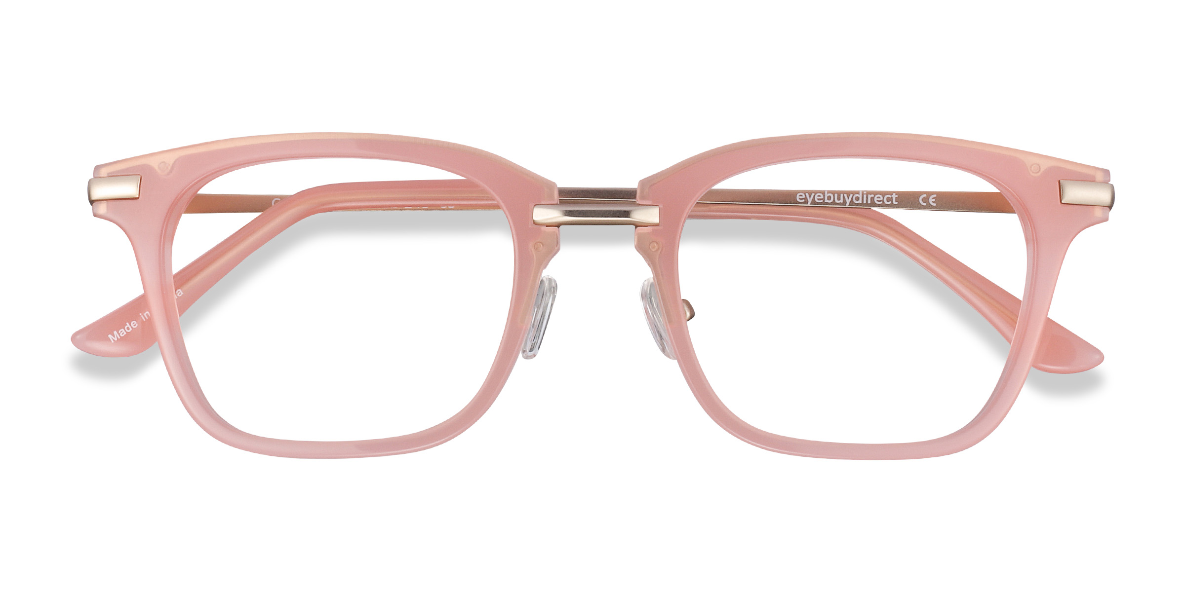 Pink Candela - Acetate-metal Eyeglasses