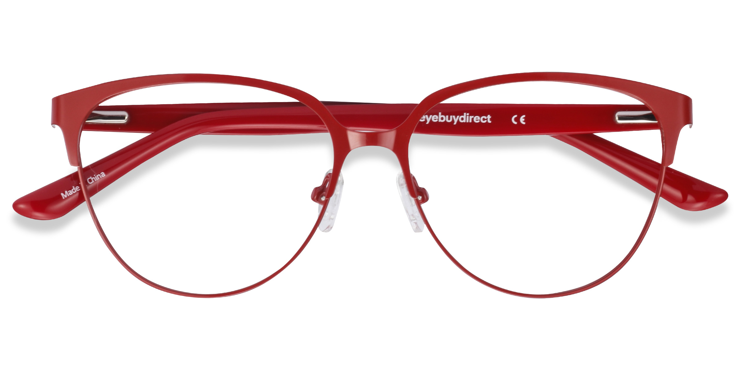 Red & Leopard Marigold -  Acetate-metal Lunettes de vue