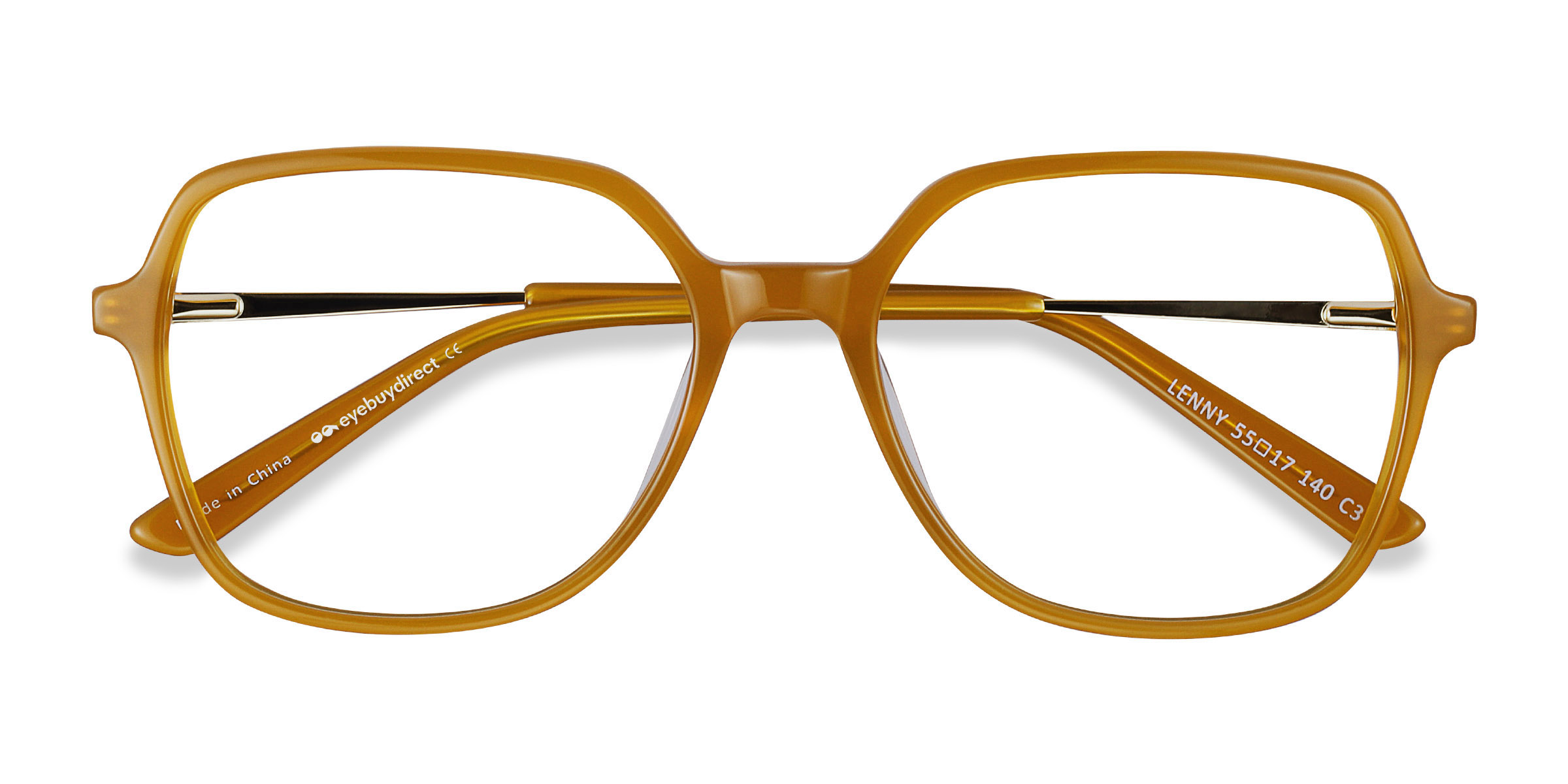 Mellow Yellow Lenny -  Acetate-metal Eyeglasses