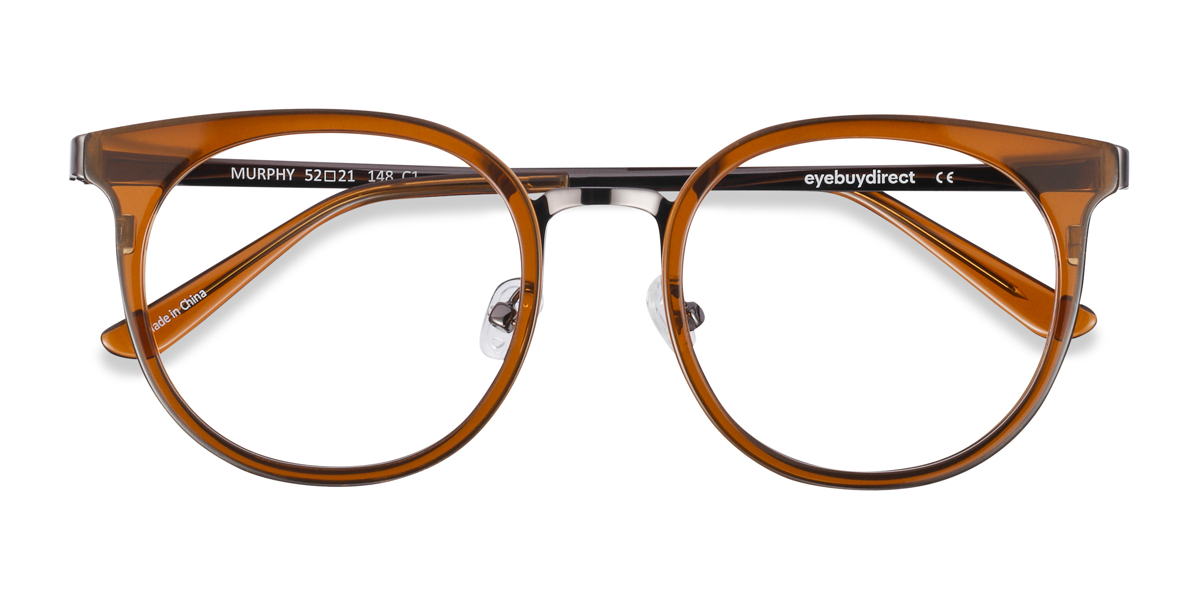 Brown Murphy -  Acetate-metal Eyeglasses