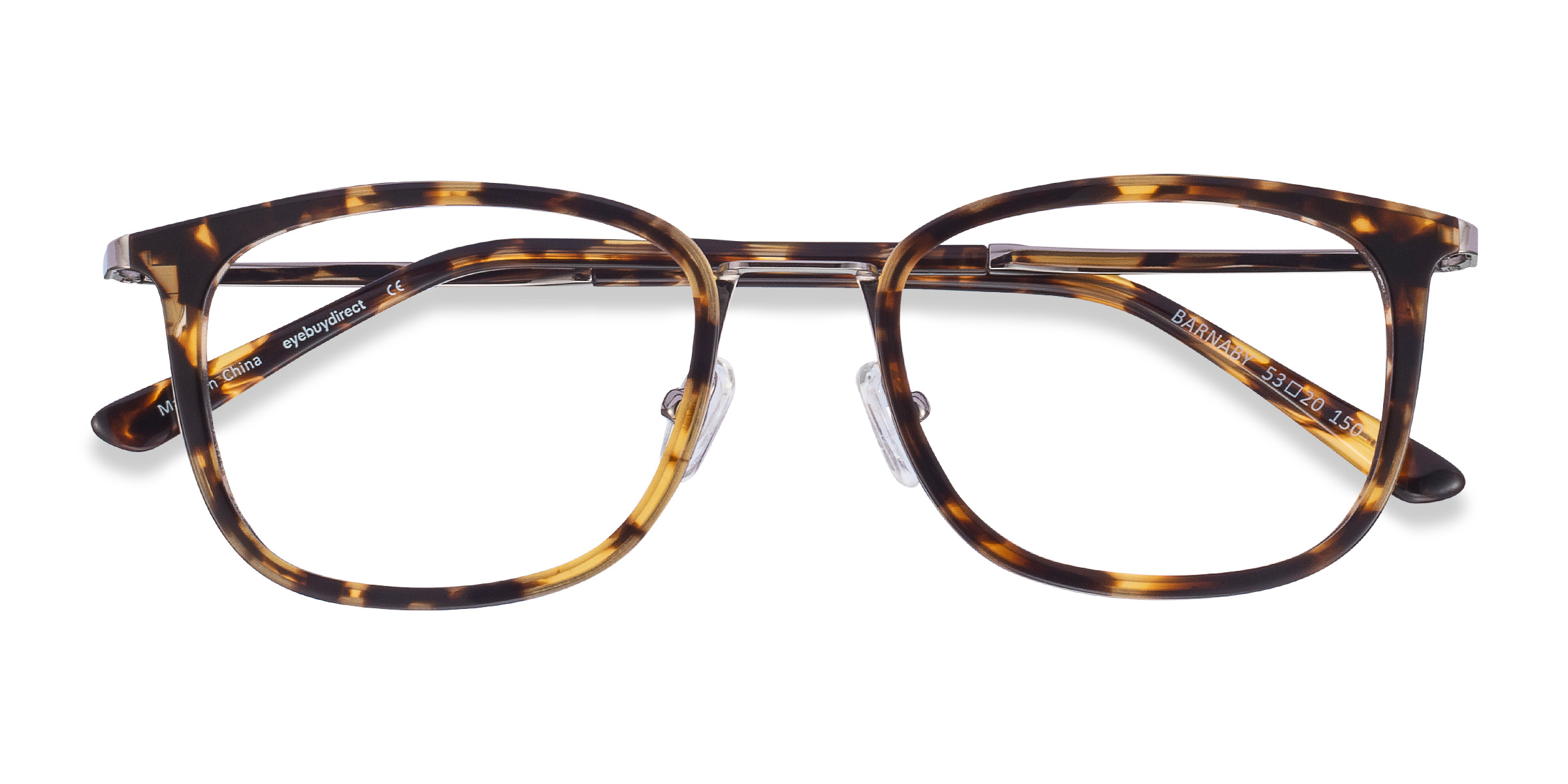 Tortoise Barnaby -  Acetate-metal Eyeglasses
