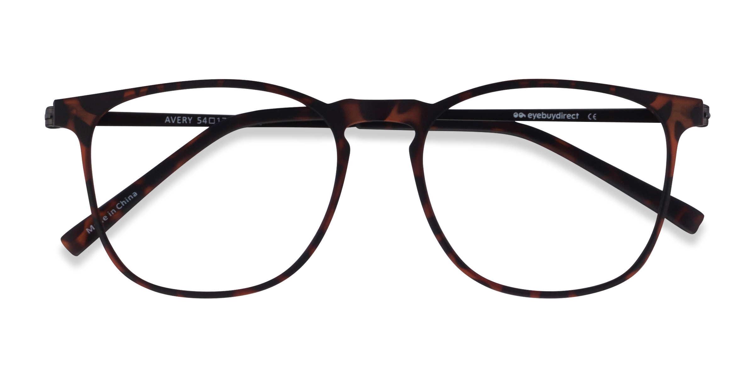 Tortoise Avery -  Plastic-metal Eyeglasses