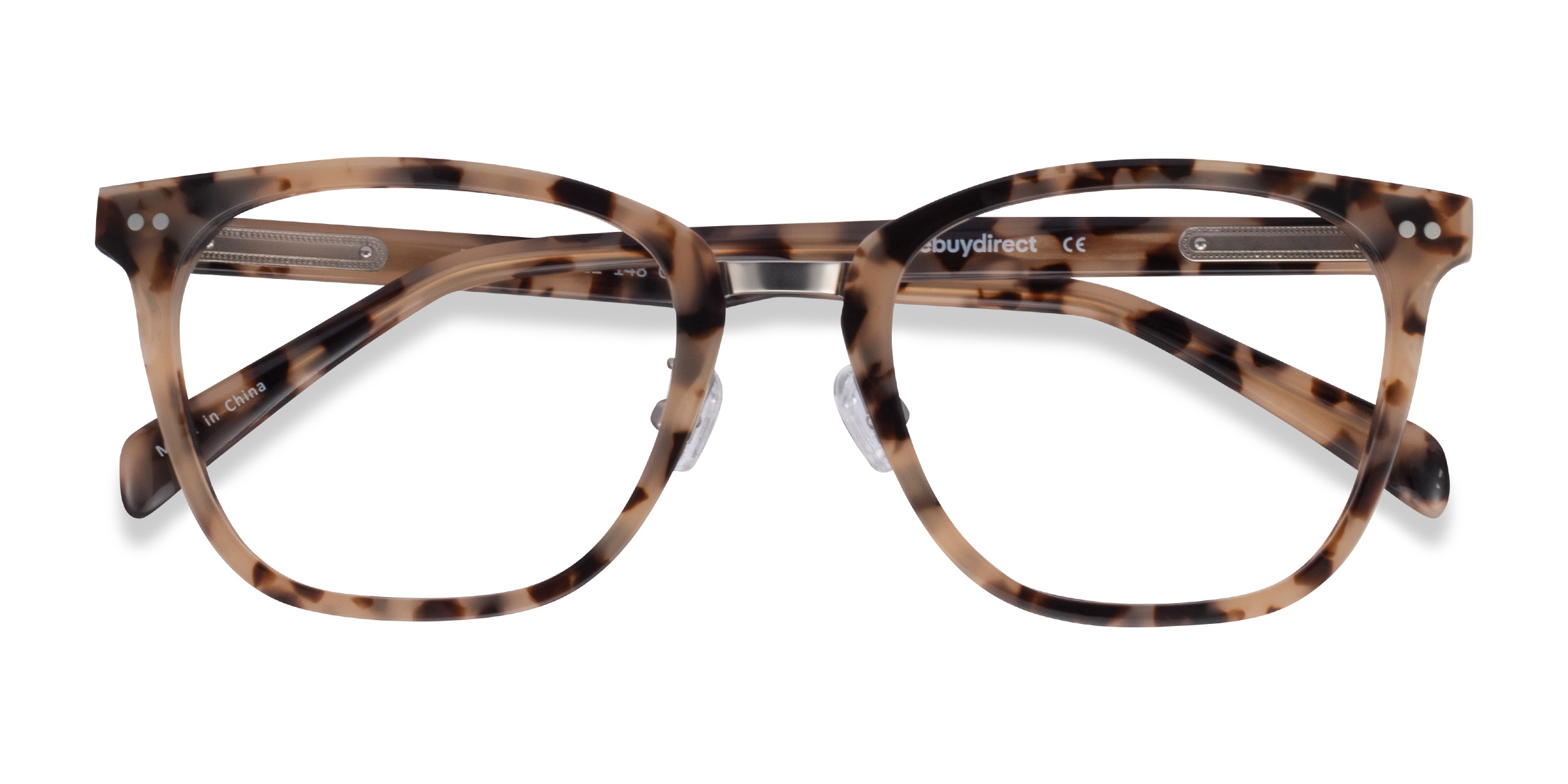 Ivory Tortoise Biblio -  Acetate-metal Eyeglasses