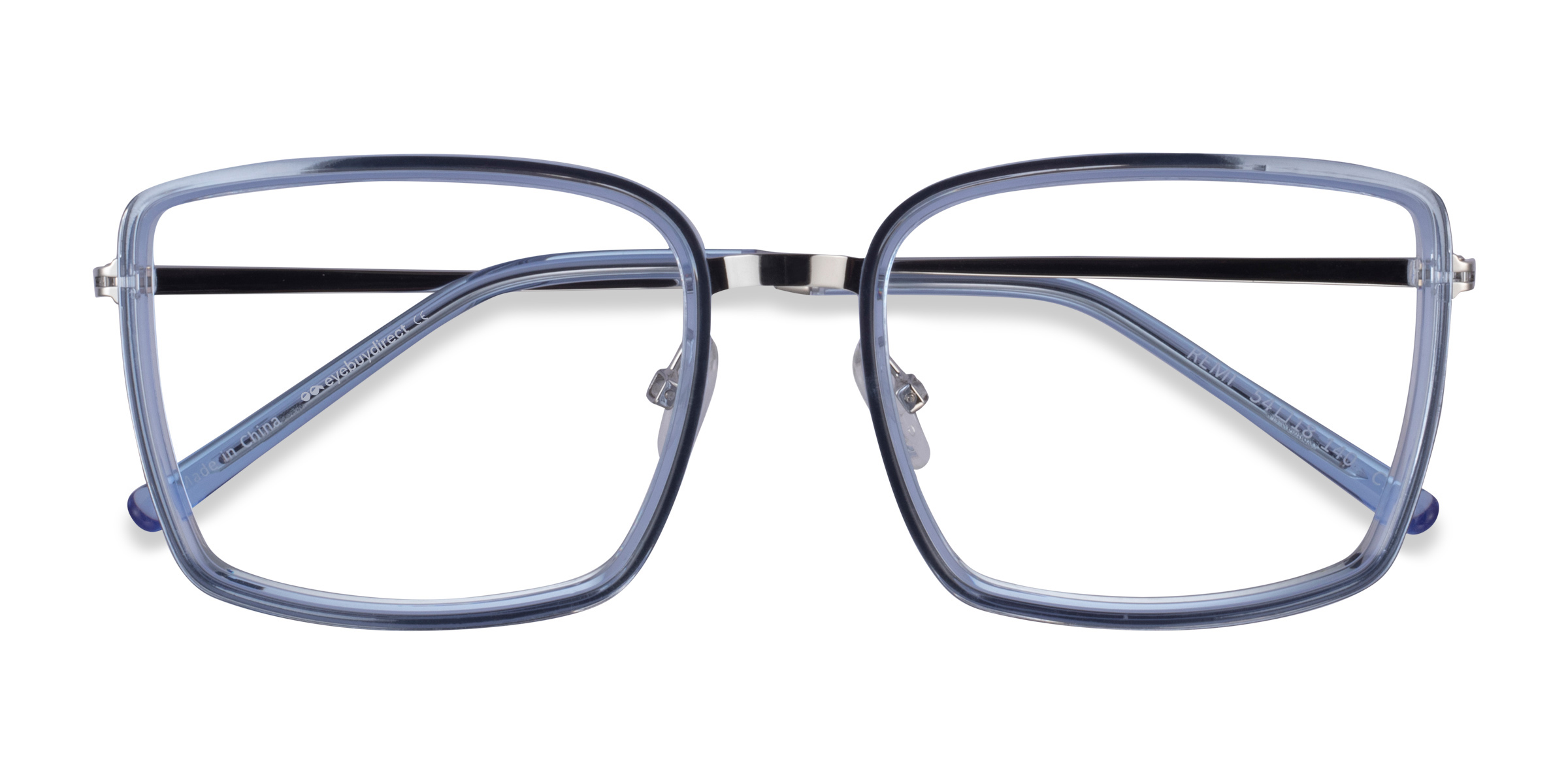 Blue Silver Remi -  Acetate Eyeglasses
