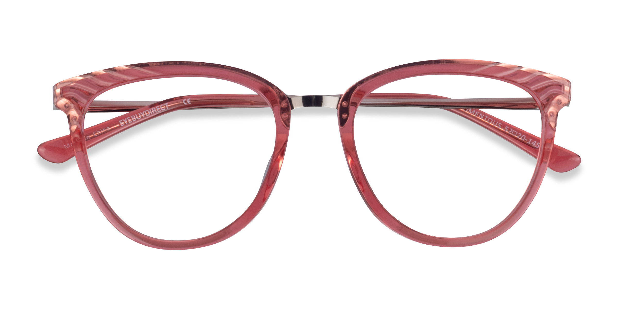 Clear Pink Momentous -  Métal Lunettes de vue