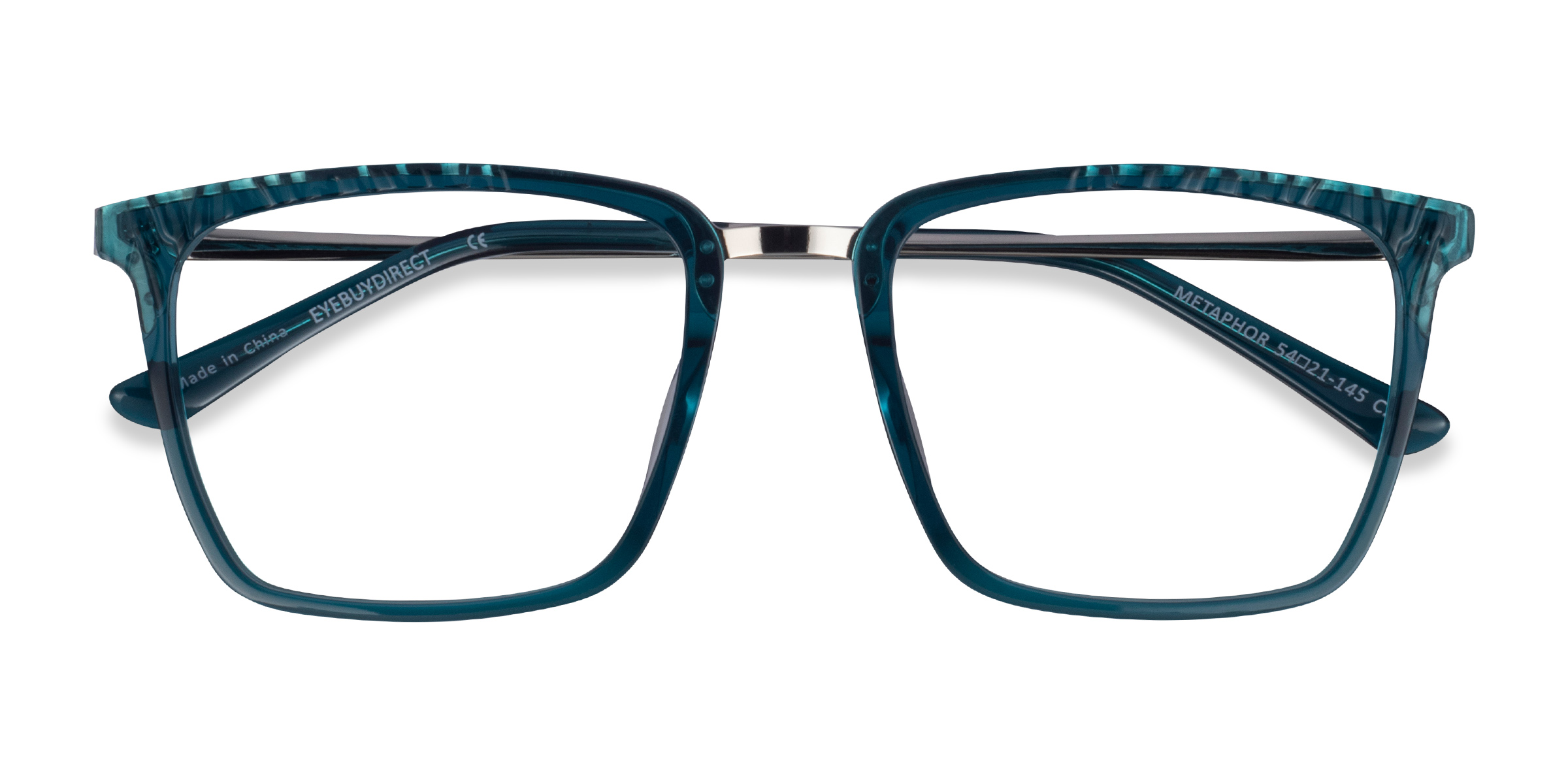 Teal Metaphor -  Métal Lunettes de vue