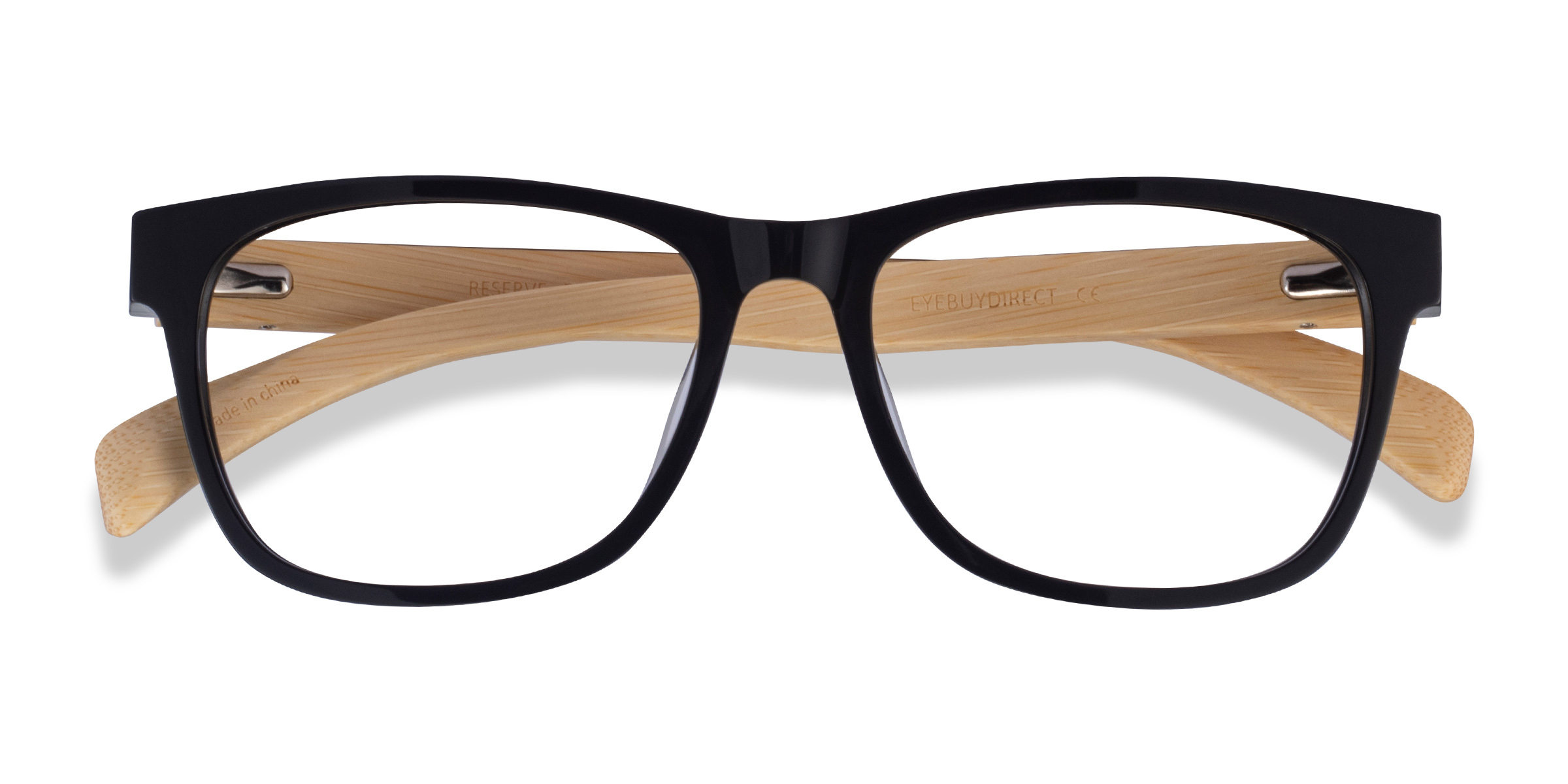Black & Light Wood Reserve - Wood-texture Lunettes de vue