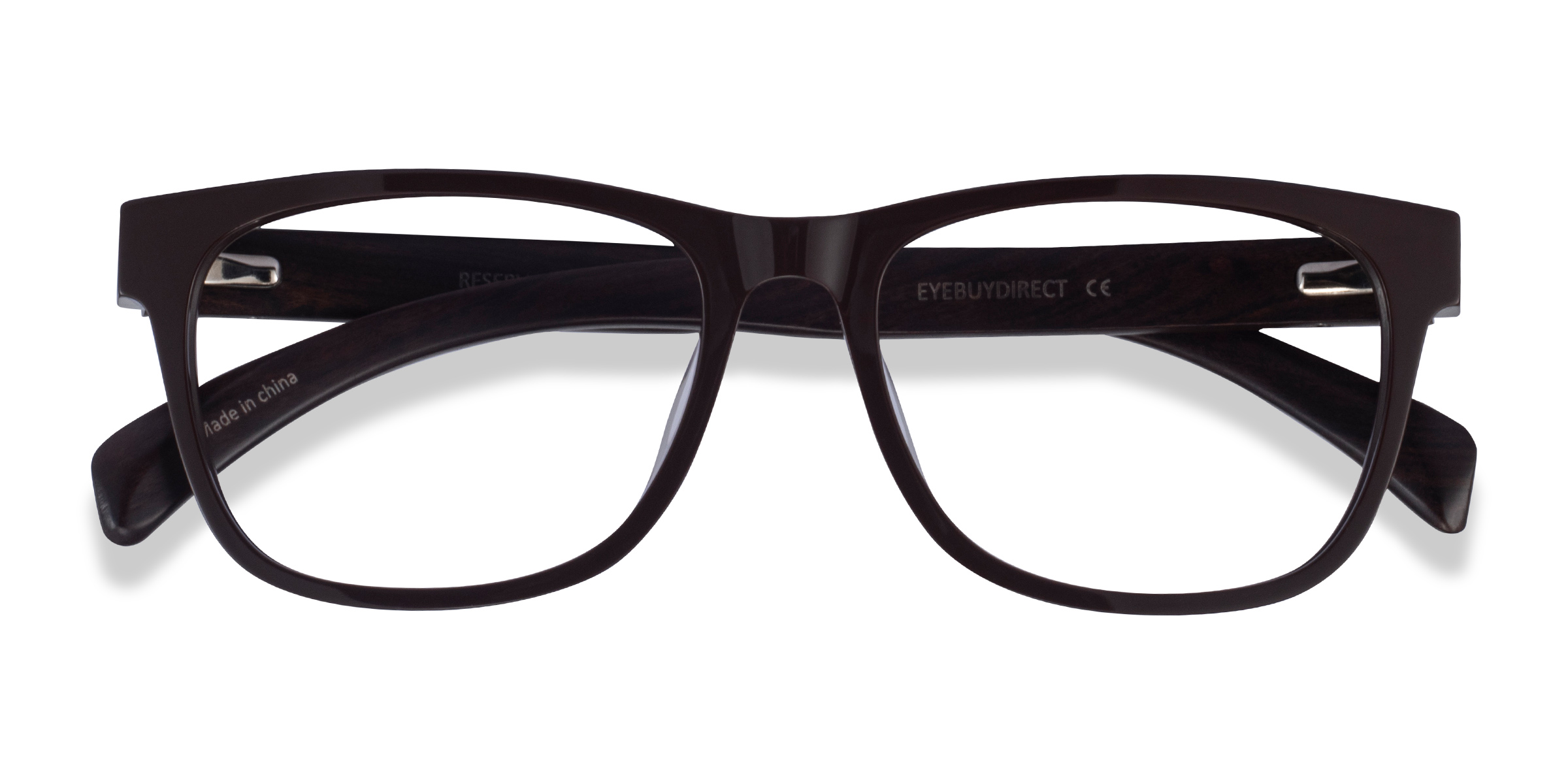 Brown & Dark Wood Reserve -  Acetate Eyeglasses