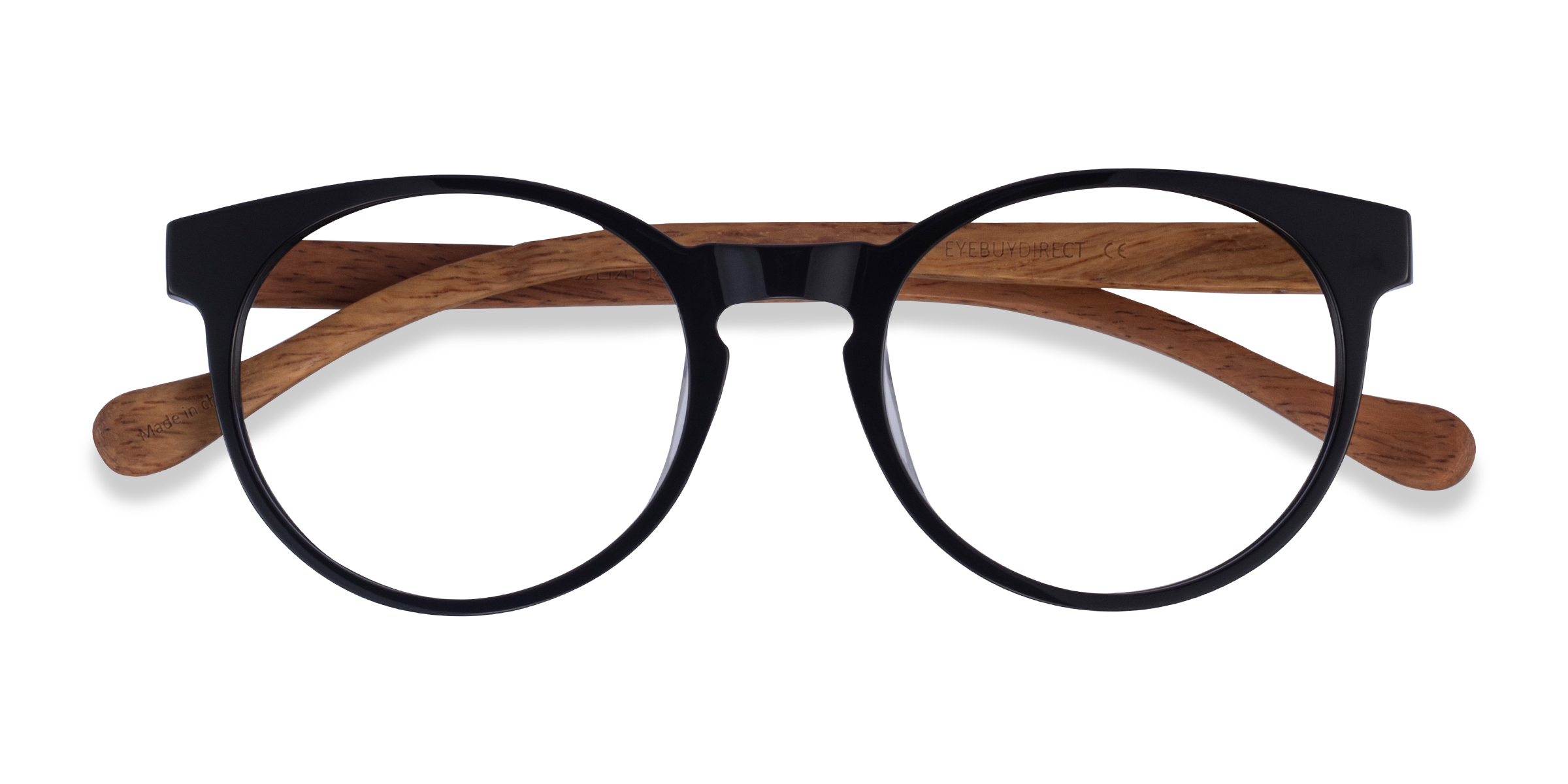 Black & Wood Everglades -  Acetate Eyeglasses