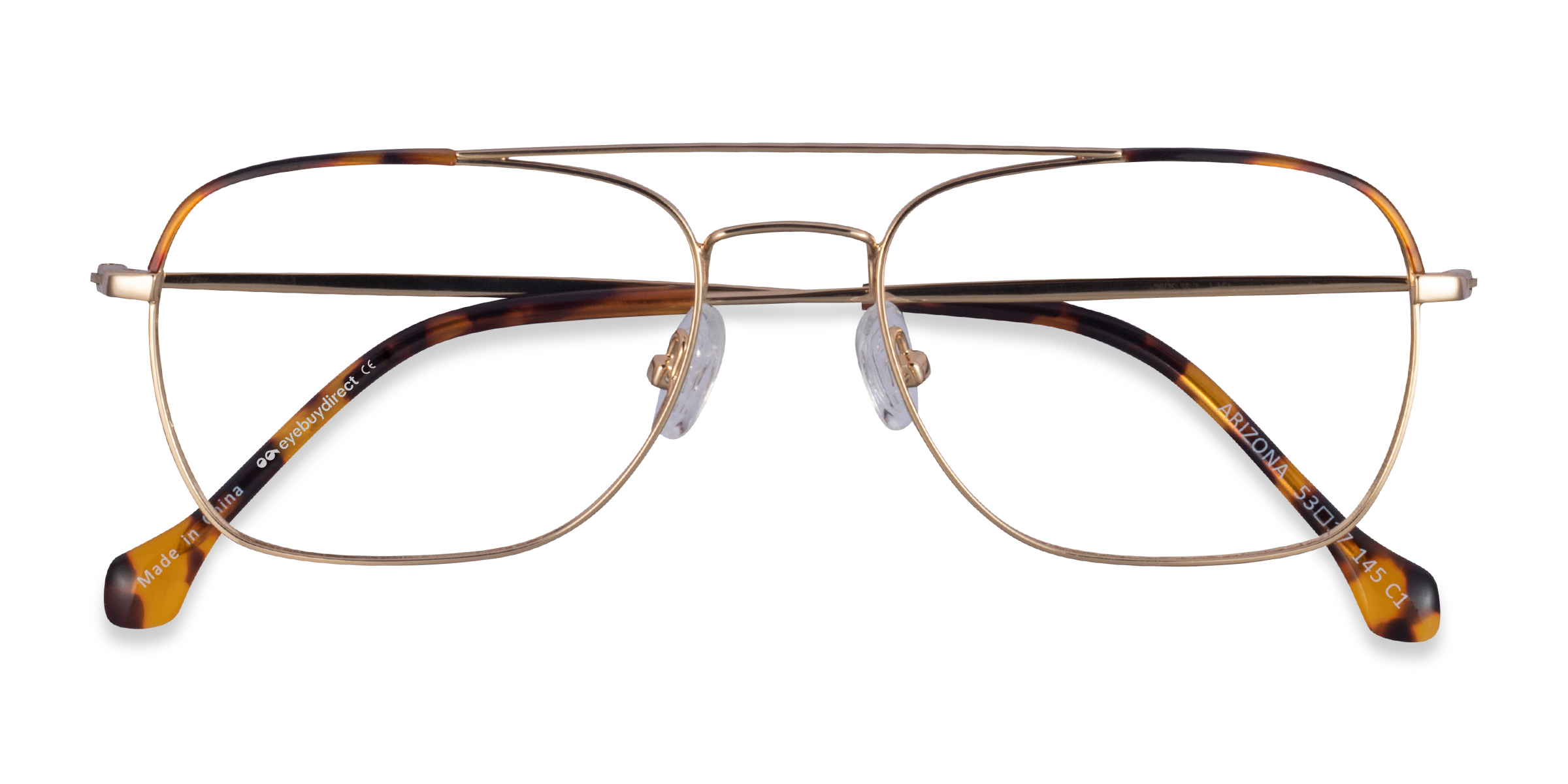 Gold Tortoise Arizona -  Acétate Lunettes de vue