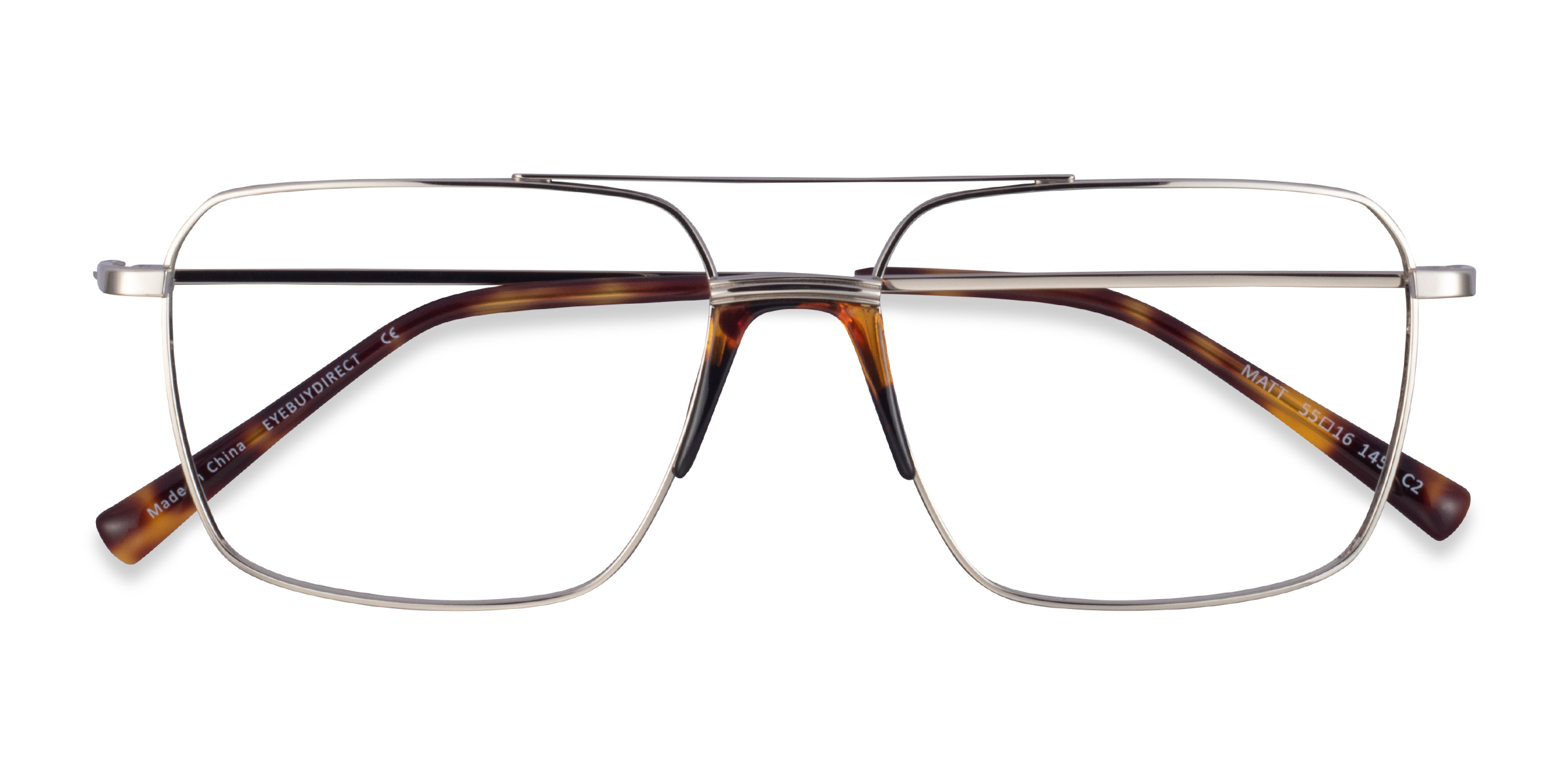 Silver Tortoise Matt -  Acétate Lunettes de vue