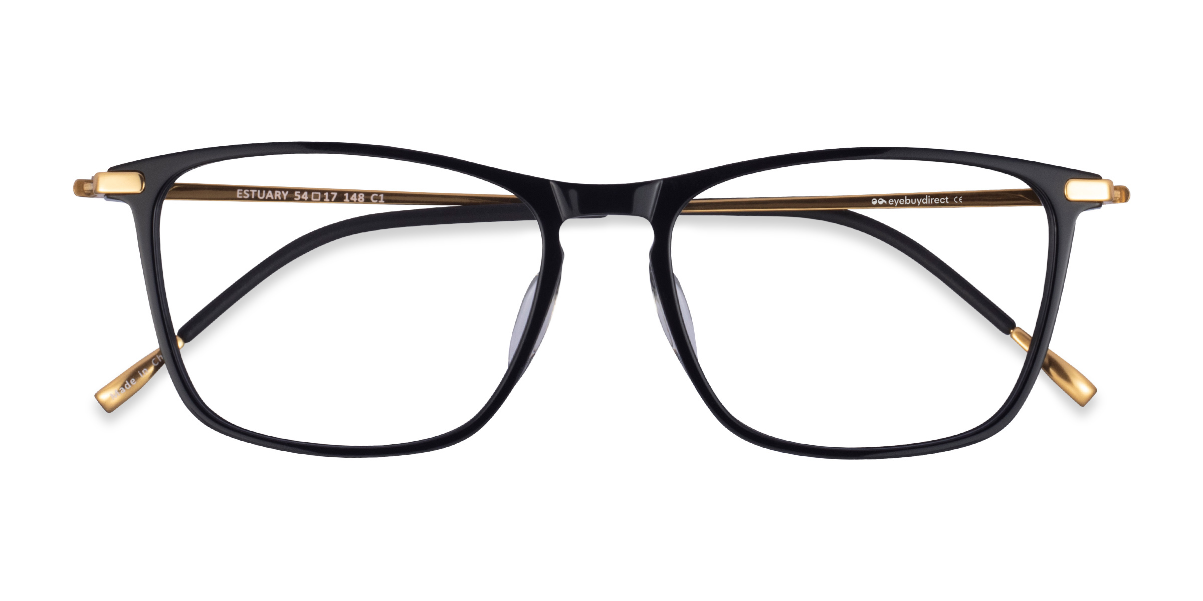 Black Gold Estuary -  Acetate Eyeglasses