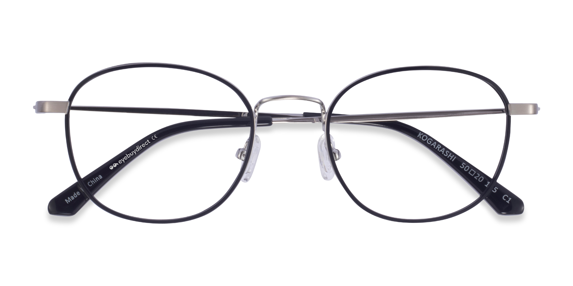 Black Silver Kogarashi -  Acétate Lunettes de vue