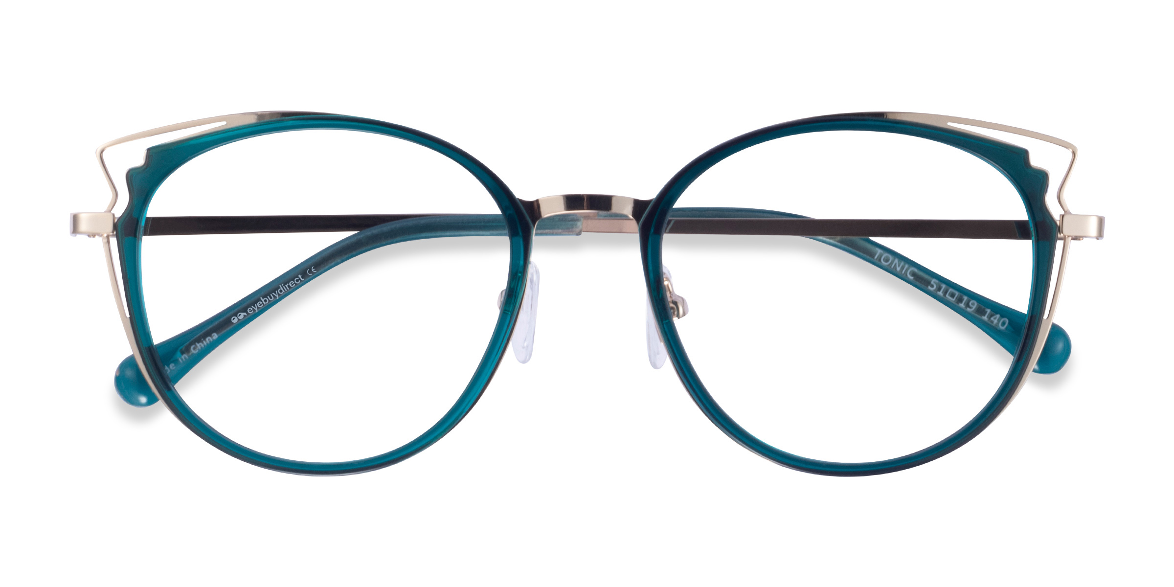 Teal Gold Tonic -  Acetate Eyeglasses