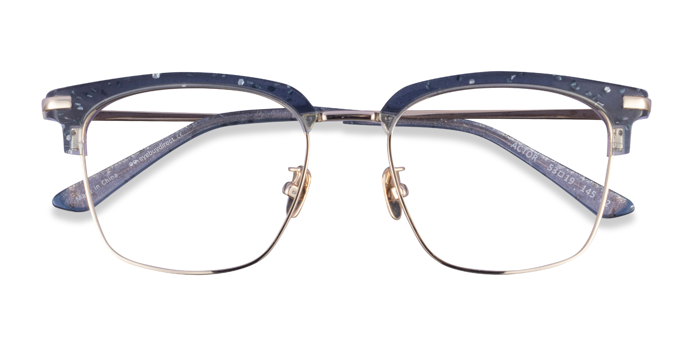 Gray Gold Actor -  Acétate Lunettes de vue