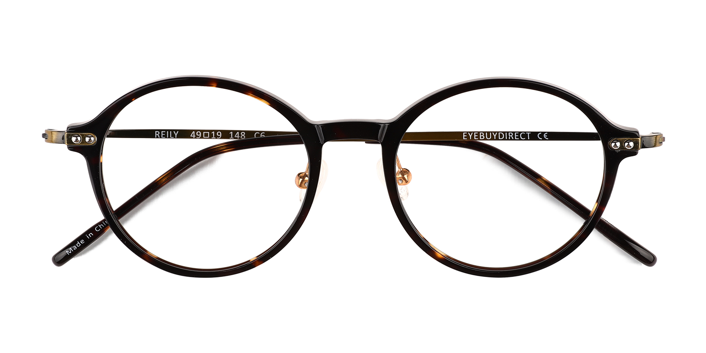 Tortoise Bronze Reily -  Acetate Eyeglasses