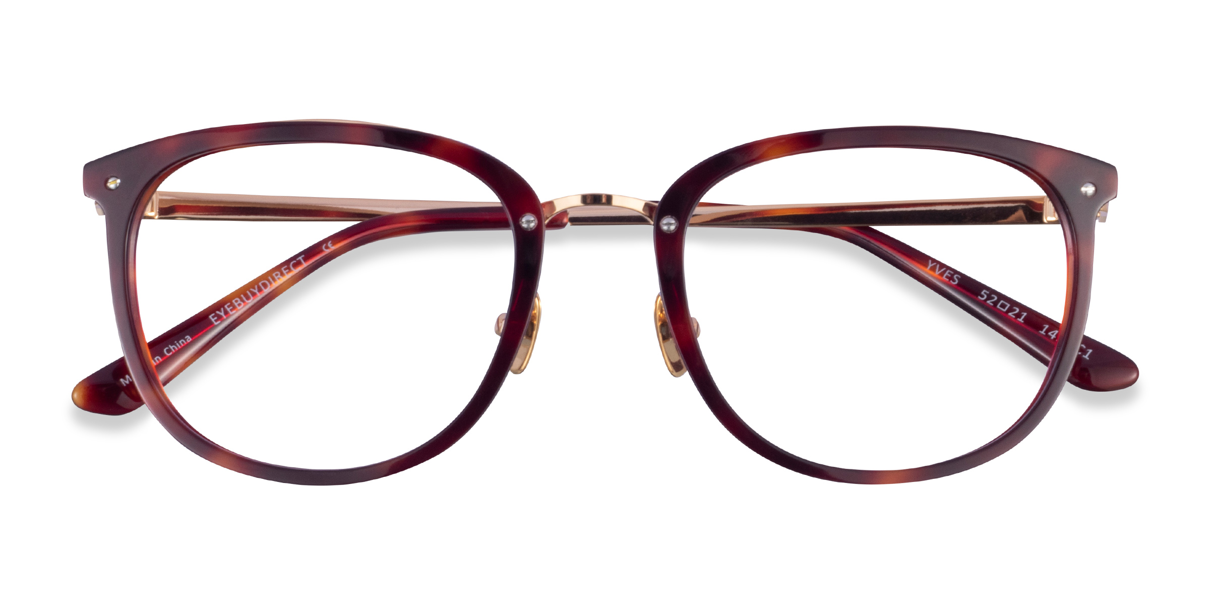 Tortoise Gold Yves -  Acetate Eyeglasses