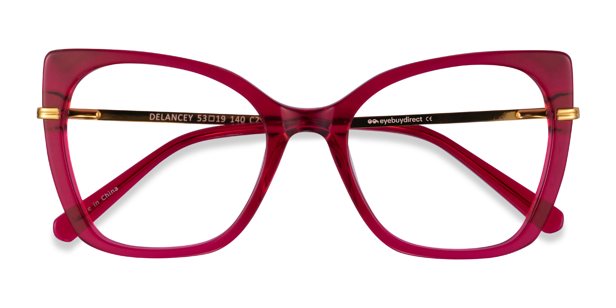 Clear Pink Gold Delancey -  Métal Lunettes de vue