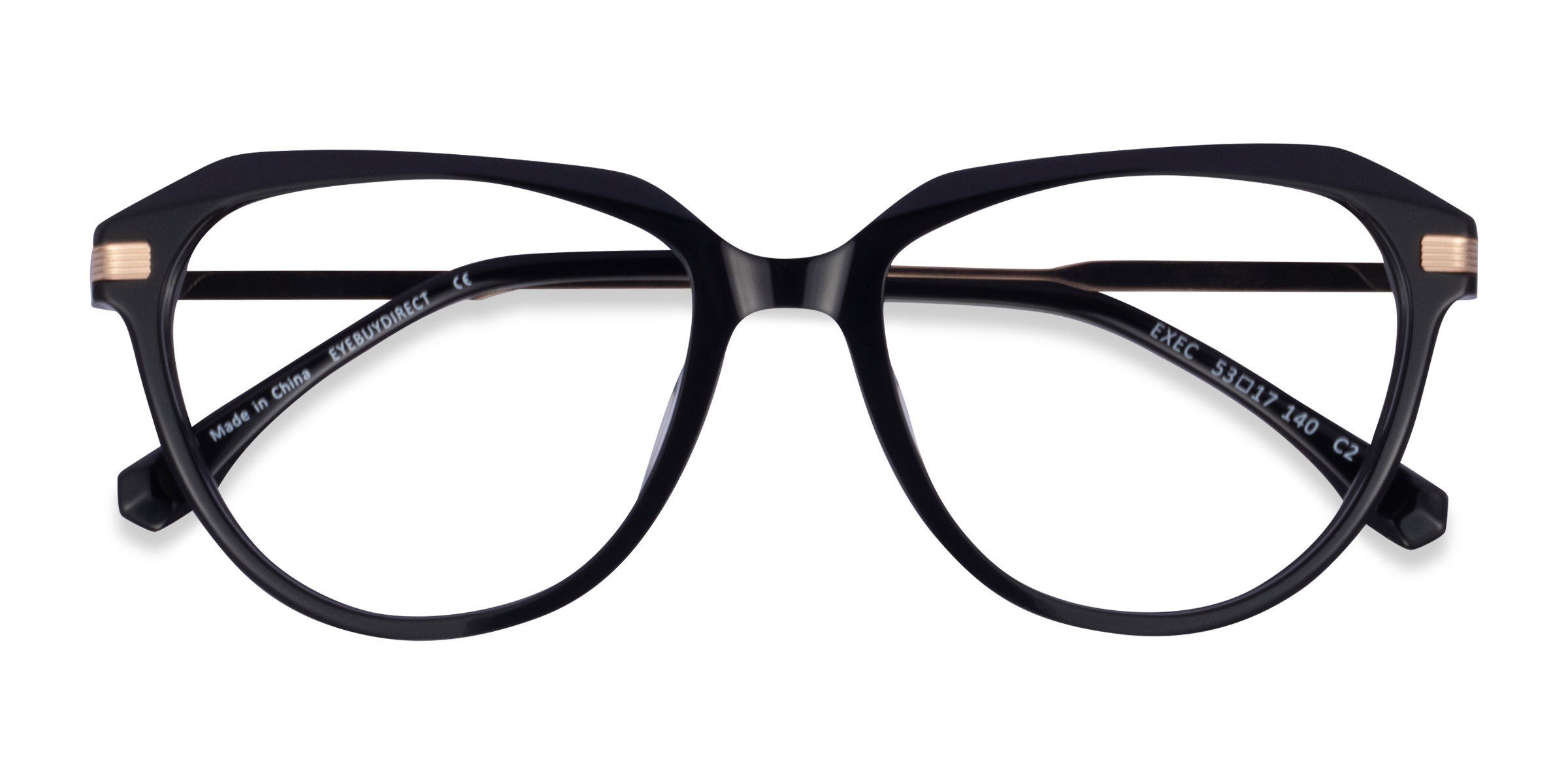 Black Gold Exec -  Acetate Eyeglasses