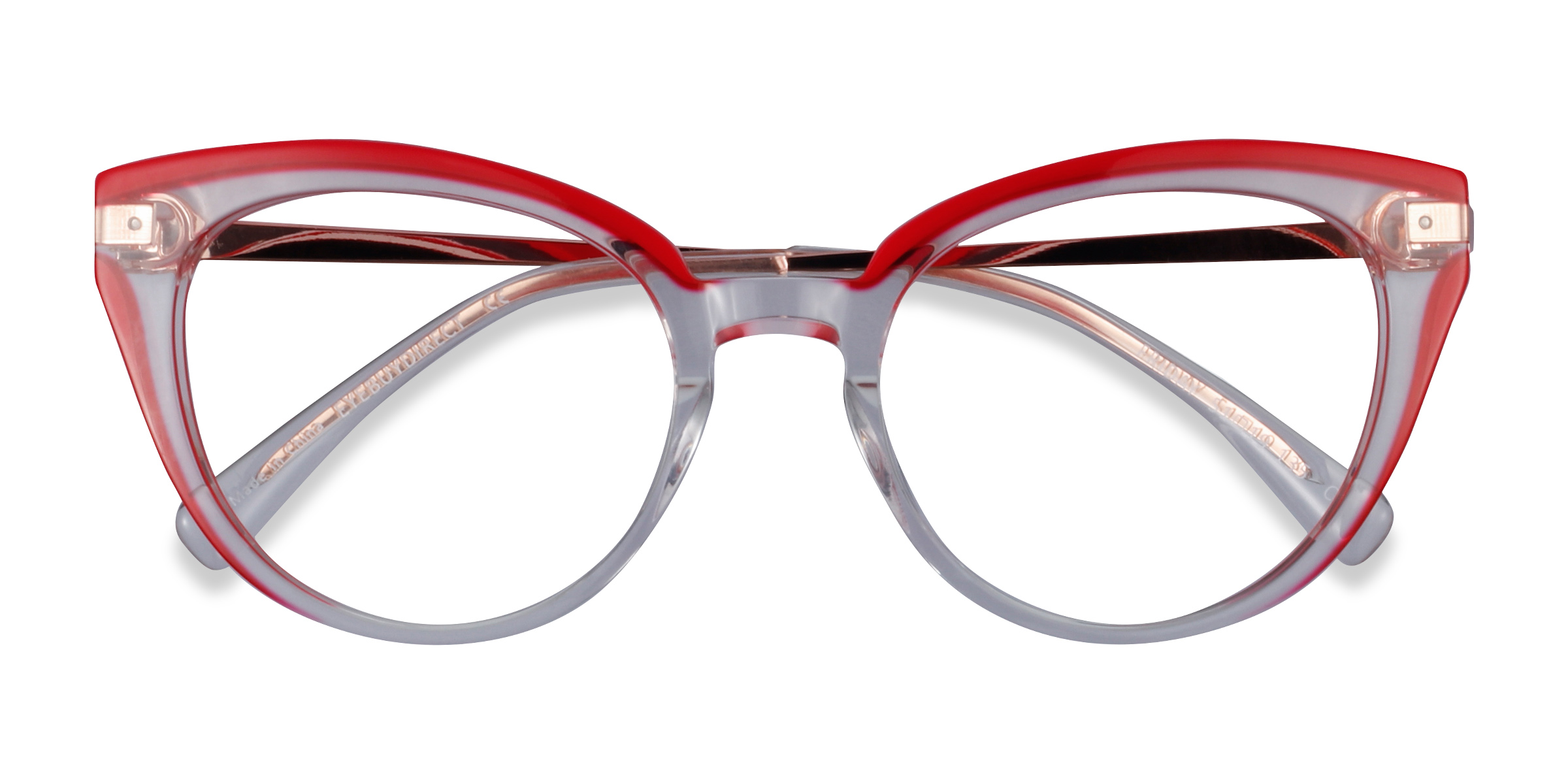 Clear Red Friday - Métal Lunettes de vue