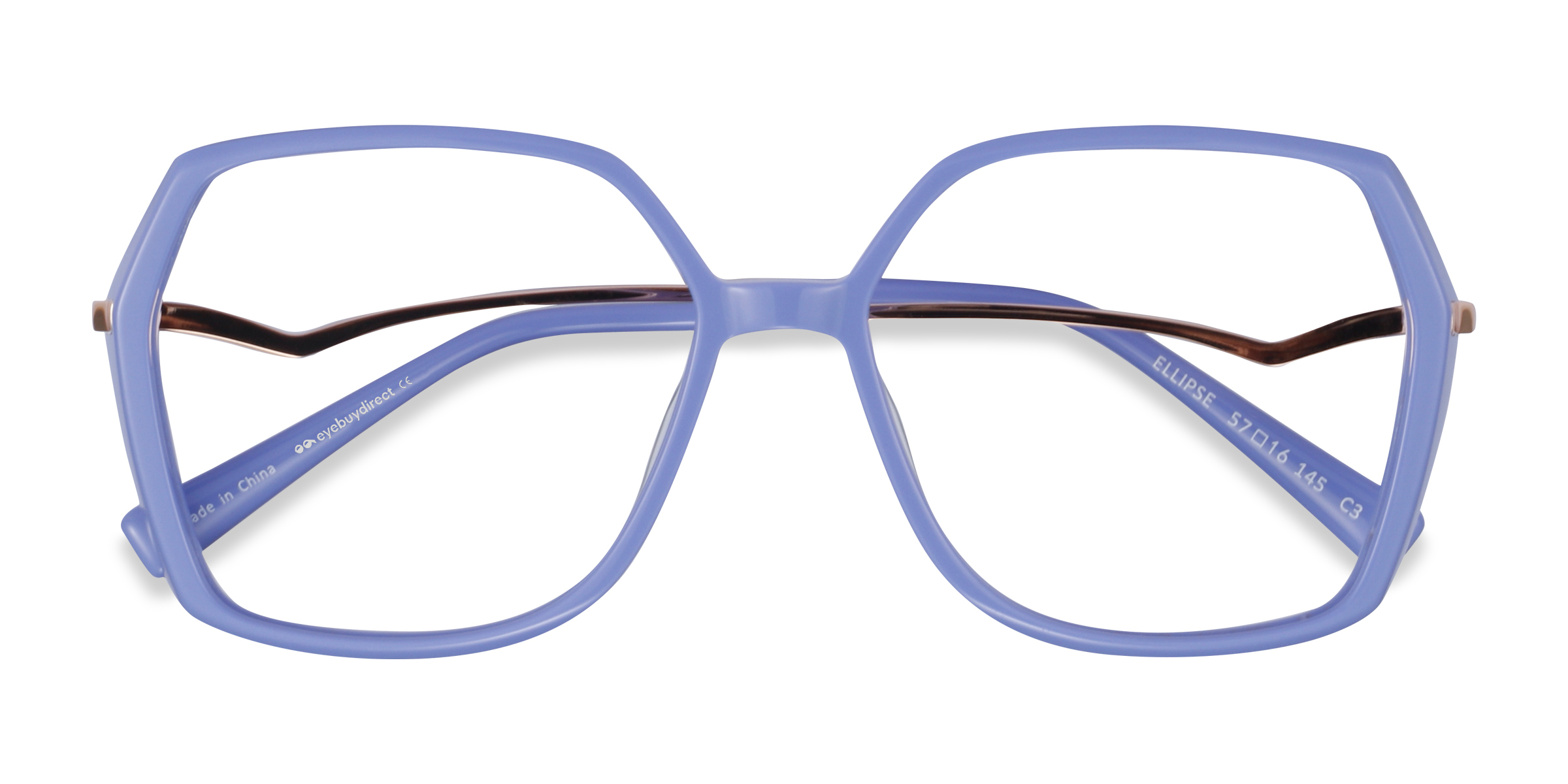 Violet Ellipse -  Acétate Lunettes de vue