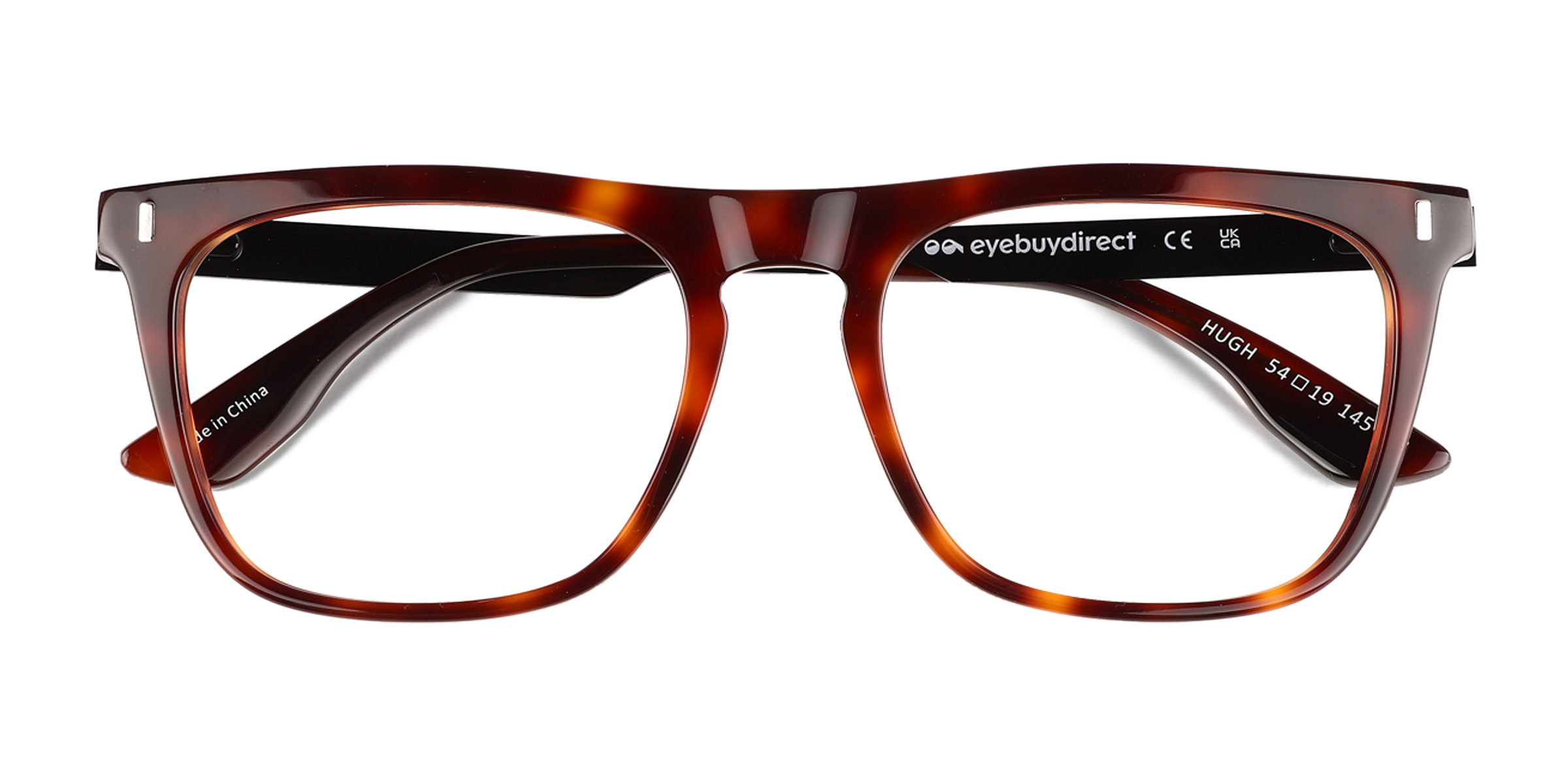 Tortoise Hugh -  Acetate Eyeglasses