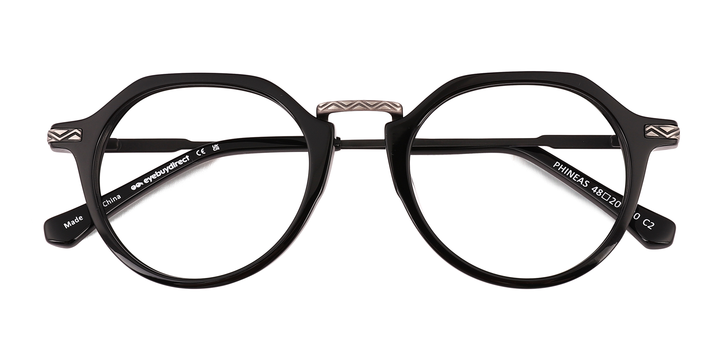 Black Phineas -  Acetate Eyeglasses