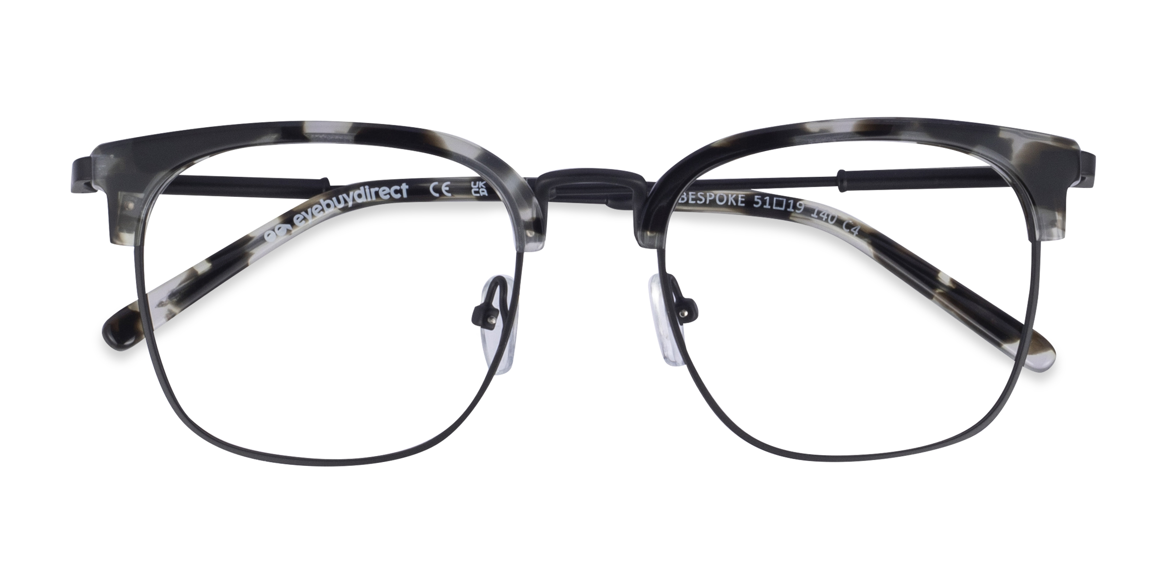 Gray Tortoise Bespoke -  Acetate Eyeglasses