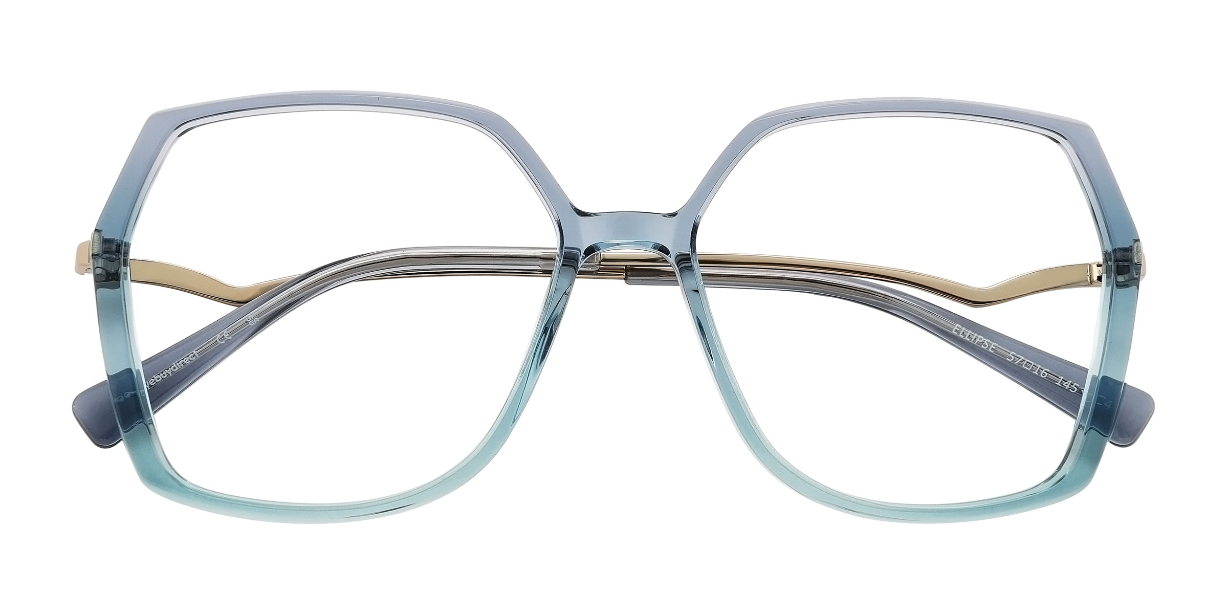 Blue Ellipse -  Acetate Eyeglasses