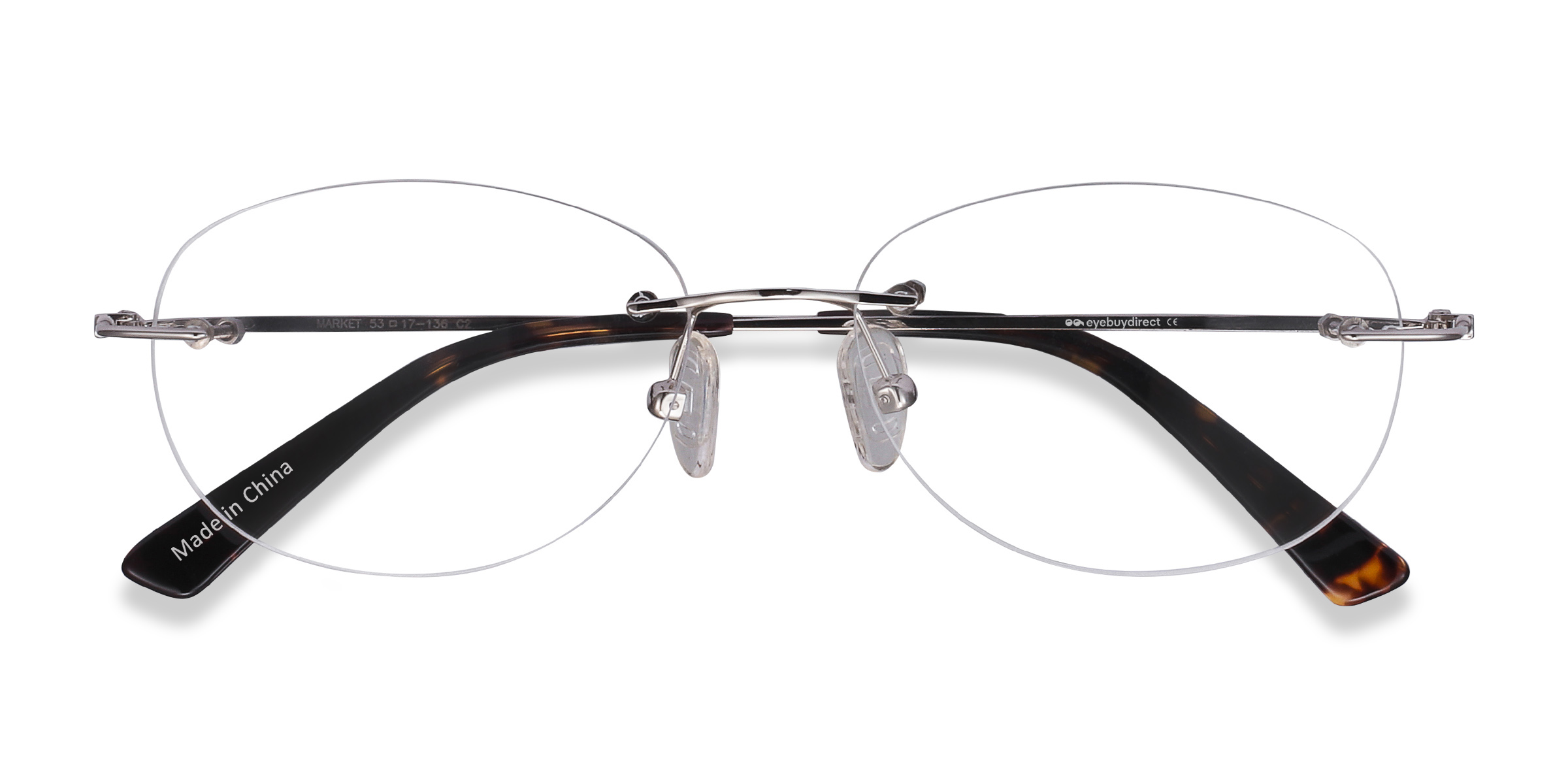 Silver Market -  Metal Eyeglasses