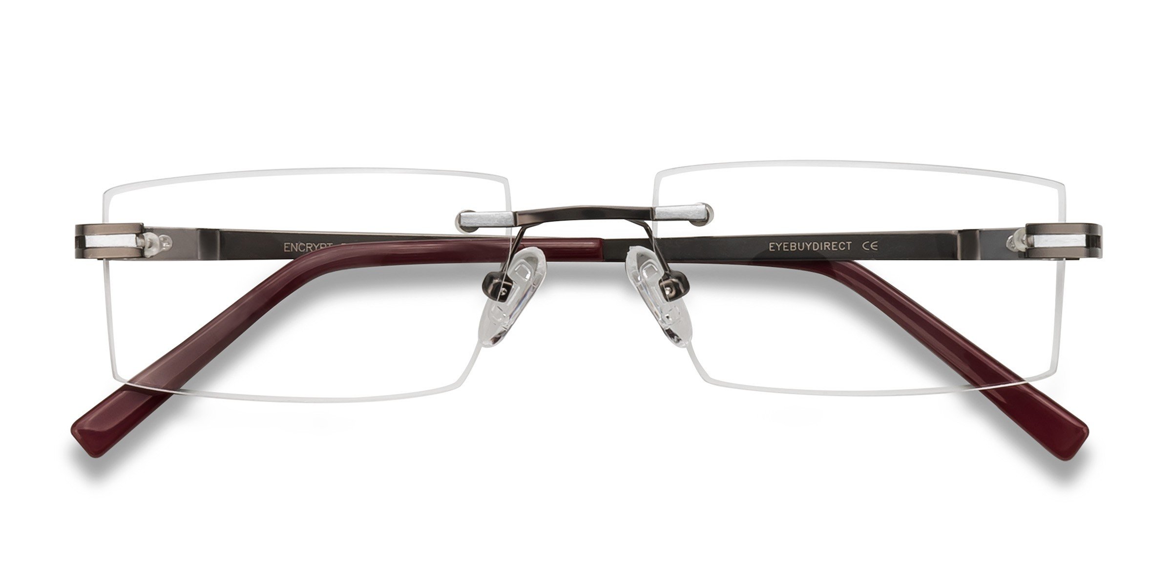 Gunmetal, Black  Encrypt -  Metal Eyeglasses