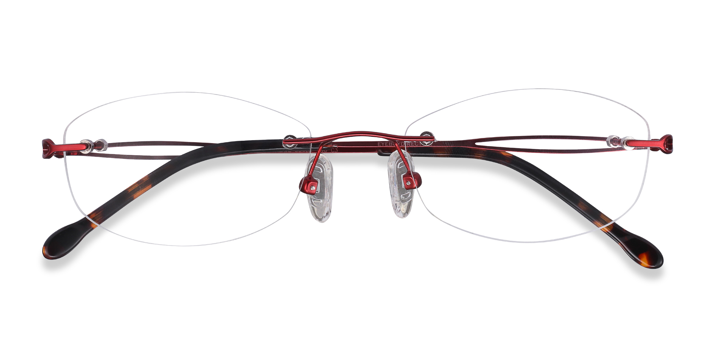 Burgundy Create -  Metal Eyeglasses