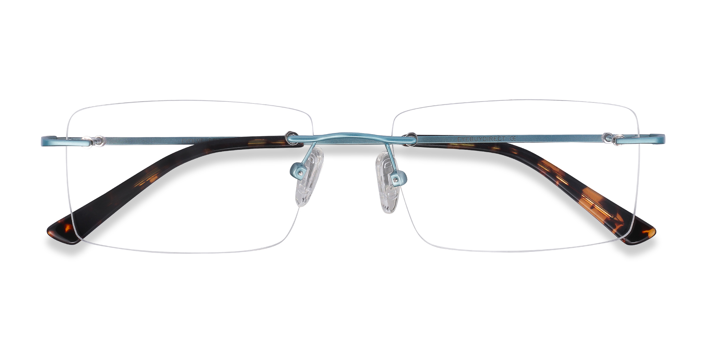 Blue Evolve -  Metal Eyeglasses